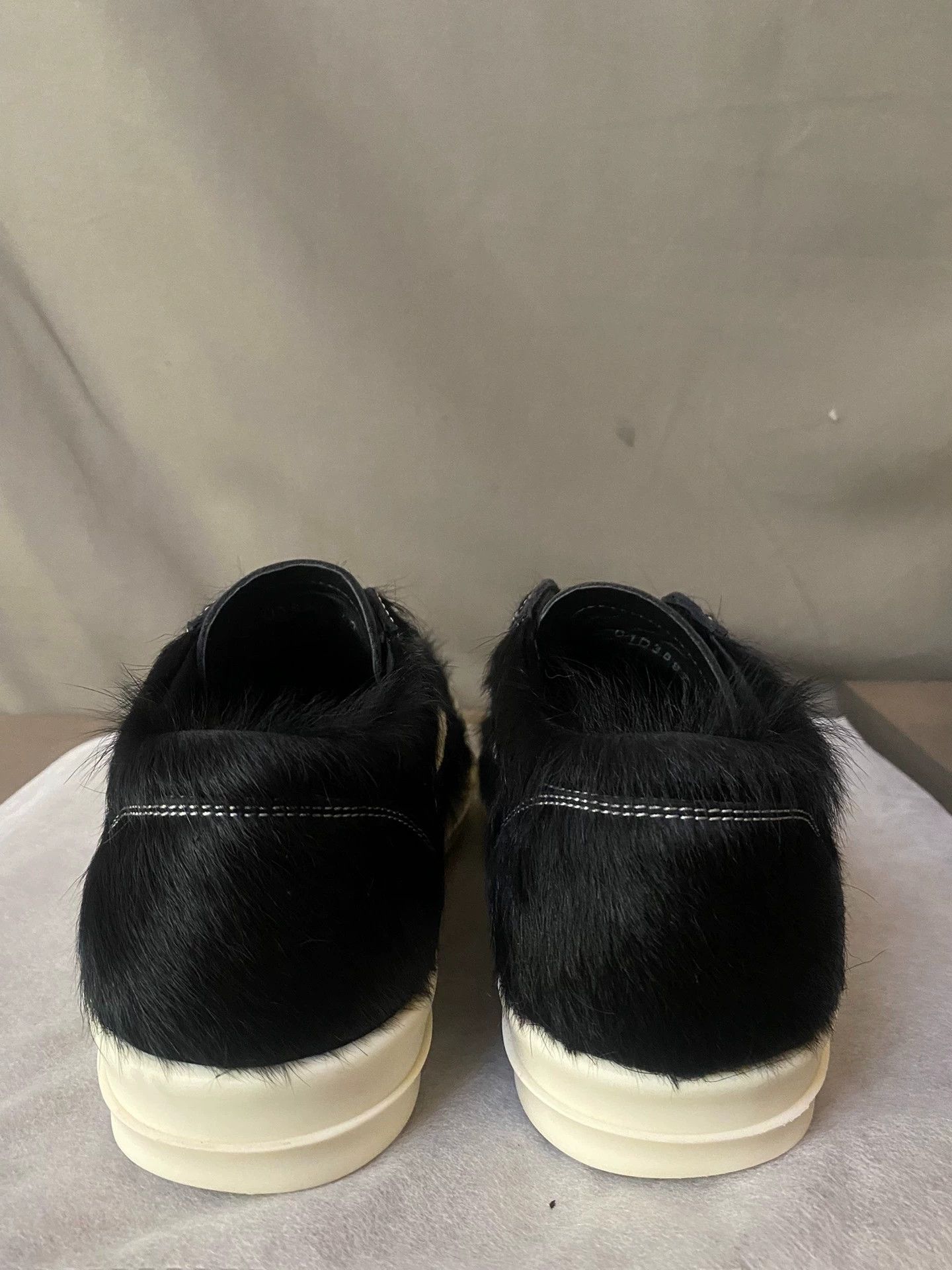 Rick Owens Rick Owens main line black horsehair sneakers Size US 7 / EU 40 - 7 Thumbnail