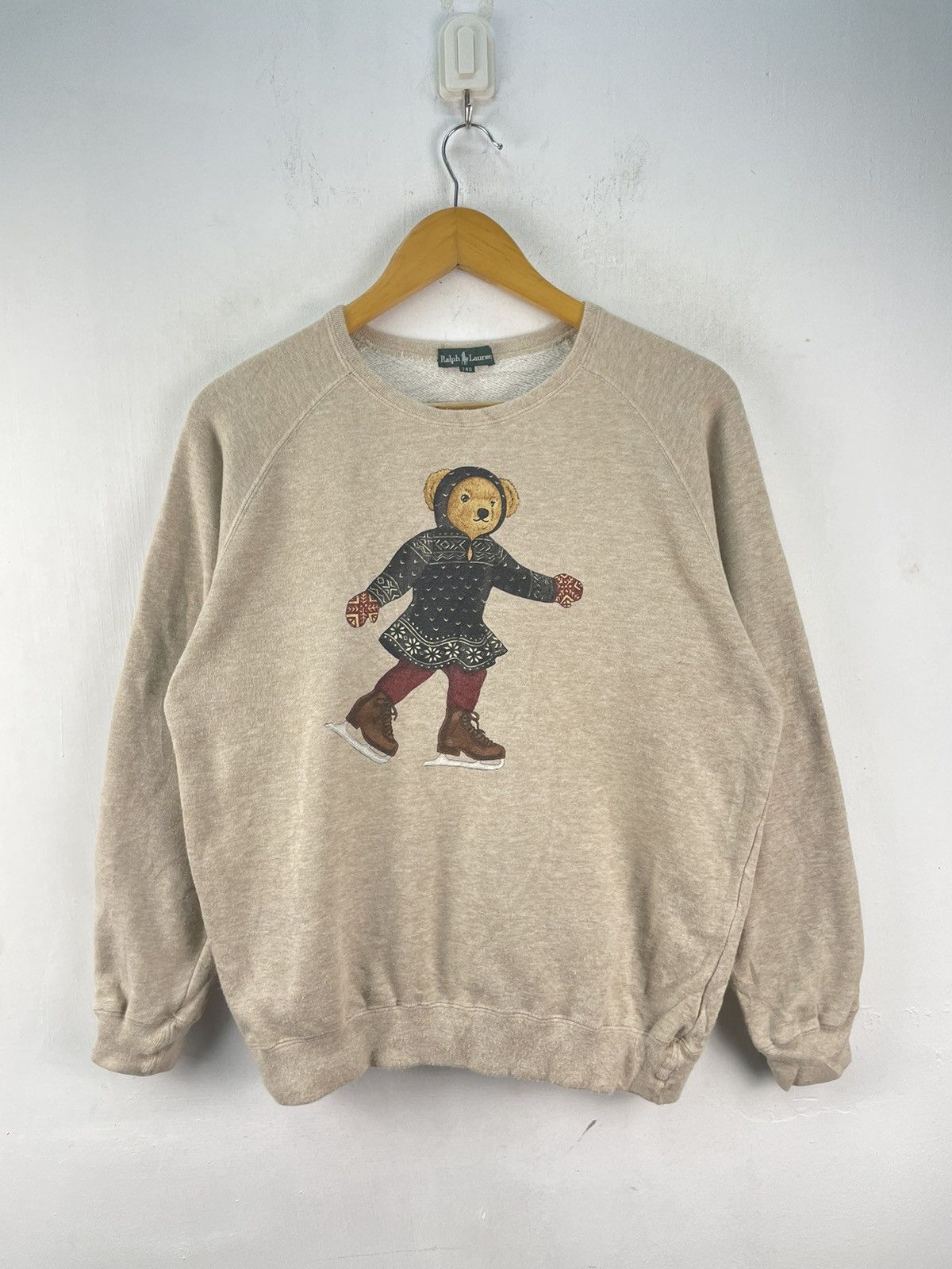Polo Ralph Lauren Vintage 90s Polo Ralph Lauren Sweatshirt Polo Bear Sweater Size US M / EU 48-50 / 2 - 1 Thumbnail