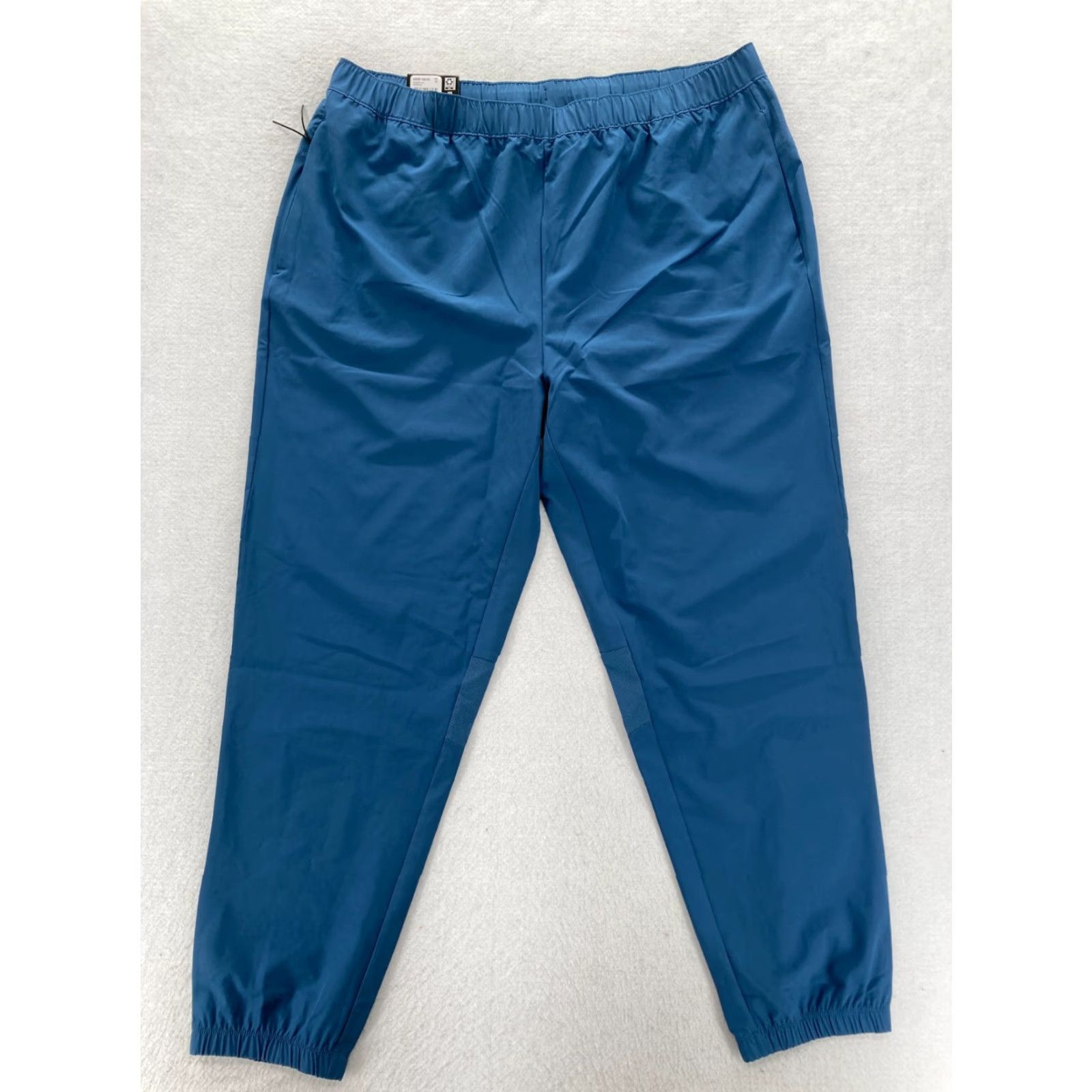 Gap Gap Fit Joggers Mens XL Blue Stretch Woven Fabric Drawstring Tapered Pants Size US 36 / EU 52 - 2 Thumbnail