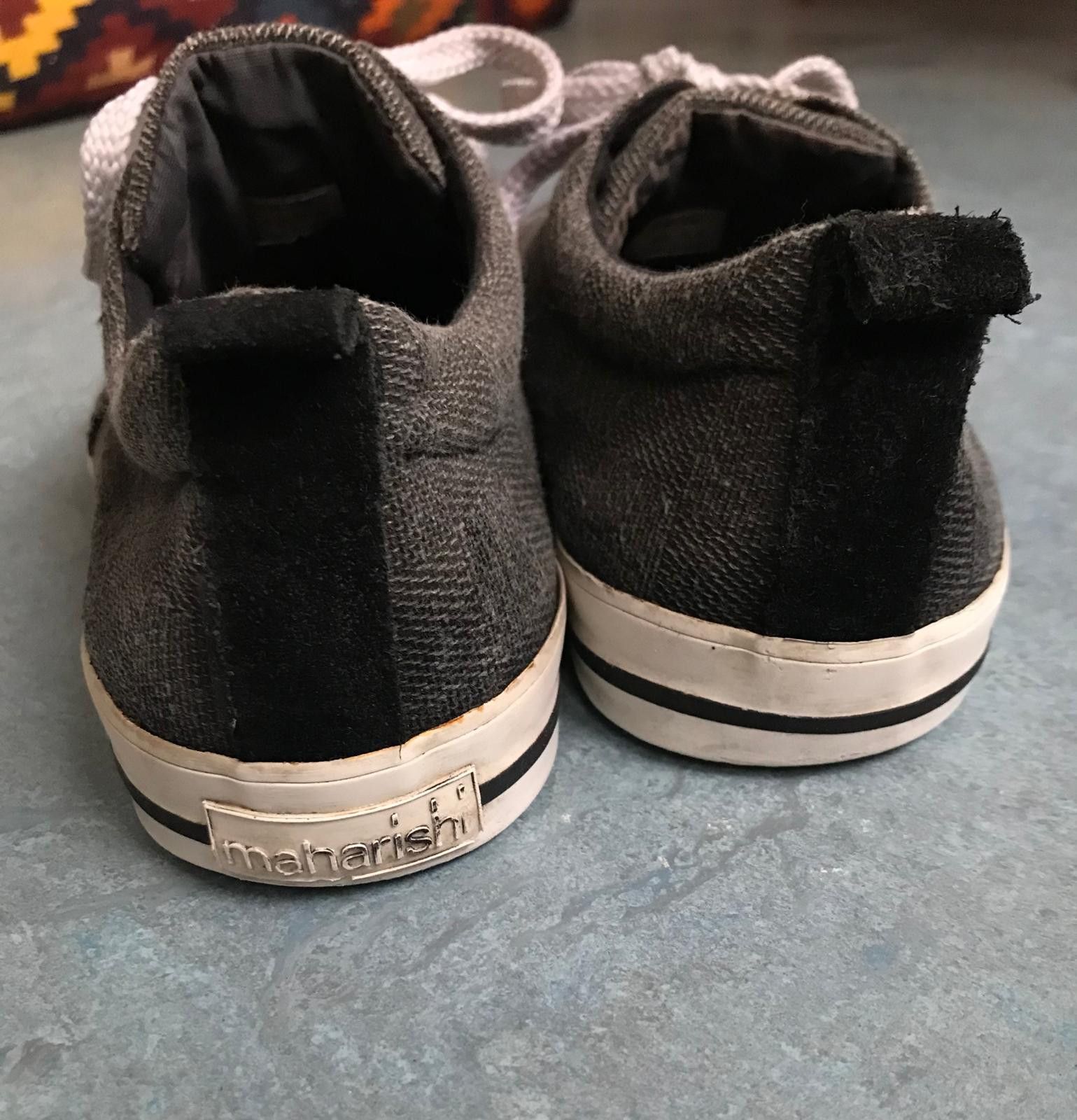MHI × Maharishi Japanese Brand Maharishi+Mhi Vtg Sneaker+Foot Soles * Rare ! Size US 9 / EU 42 - 7 Thumbnail