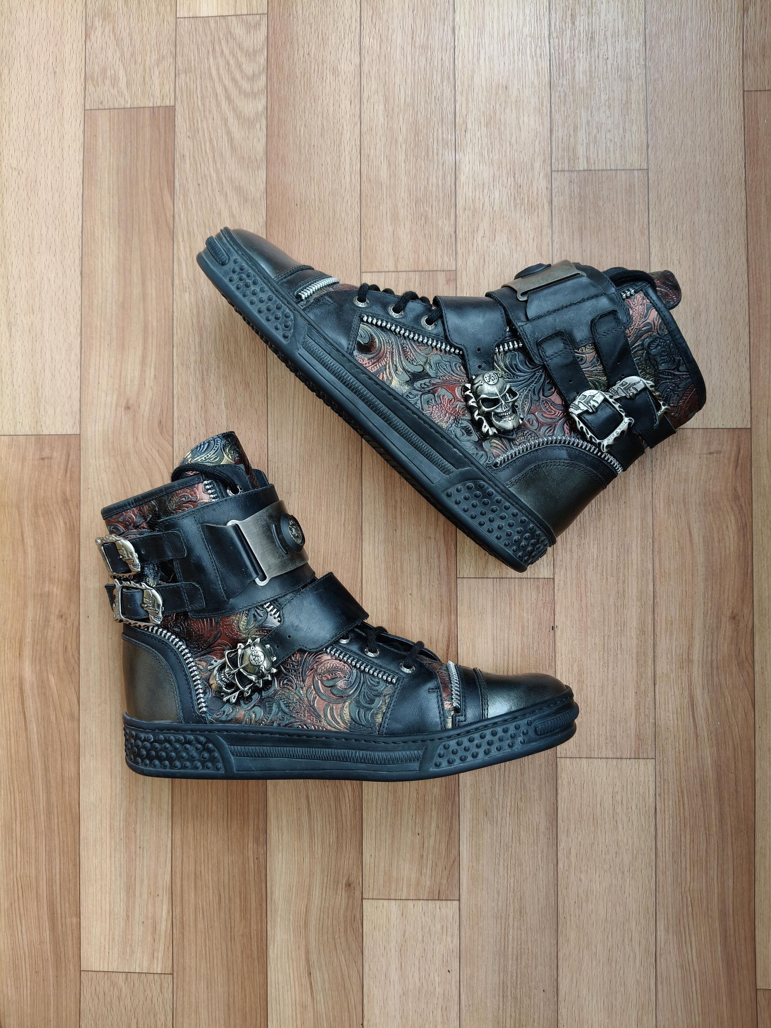 New Rock 🔥 New rock high top sneakers Size US 10 / EU 43 - 4 Thumbnail