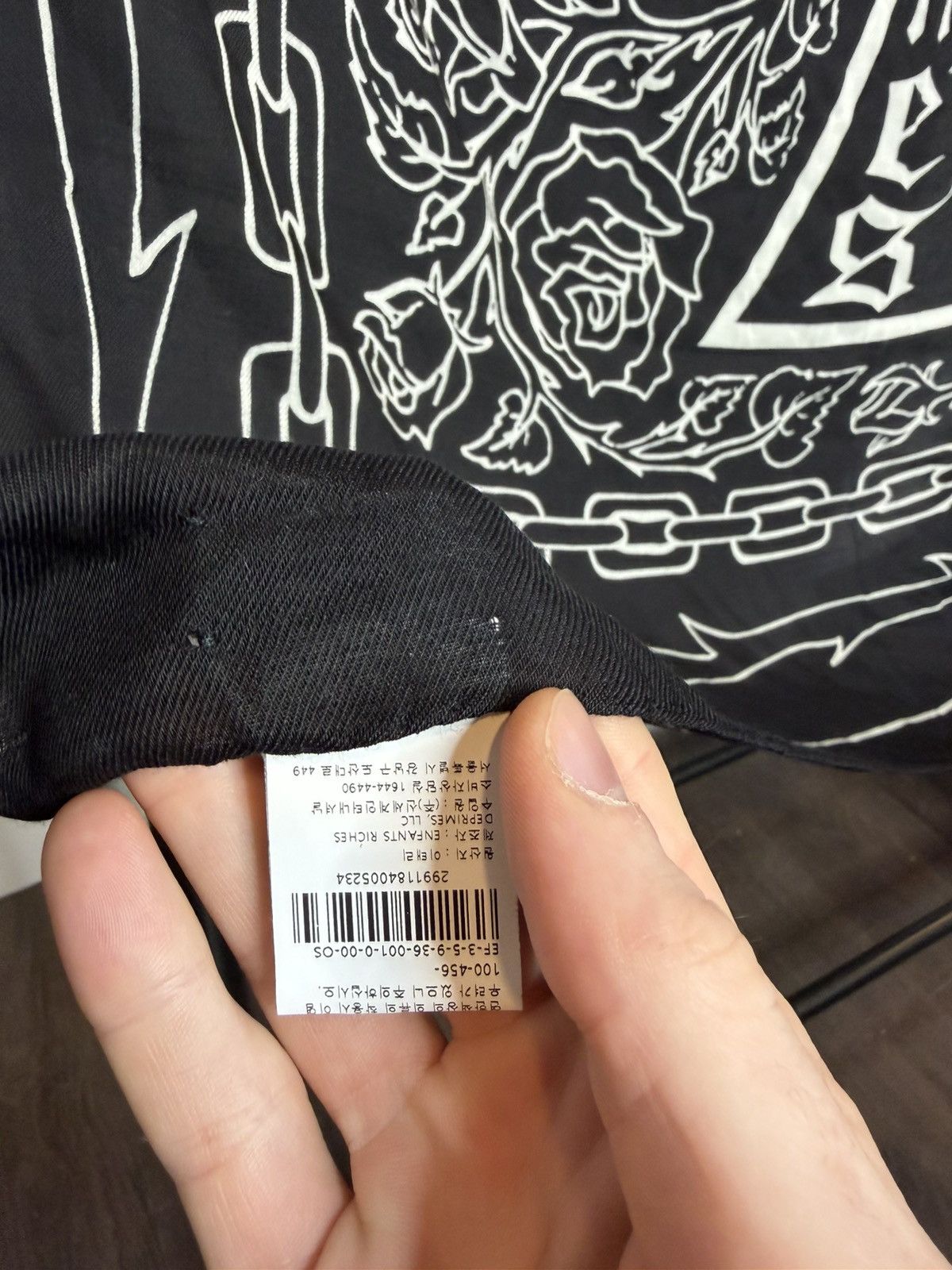 Enfants Riches Deprimes ULTIMATE GRAIL SEOUL EXCLUSIVE CROSS SCARF Size ONE SIZE - 3 Thumbnail