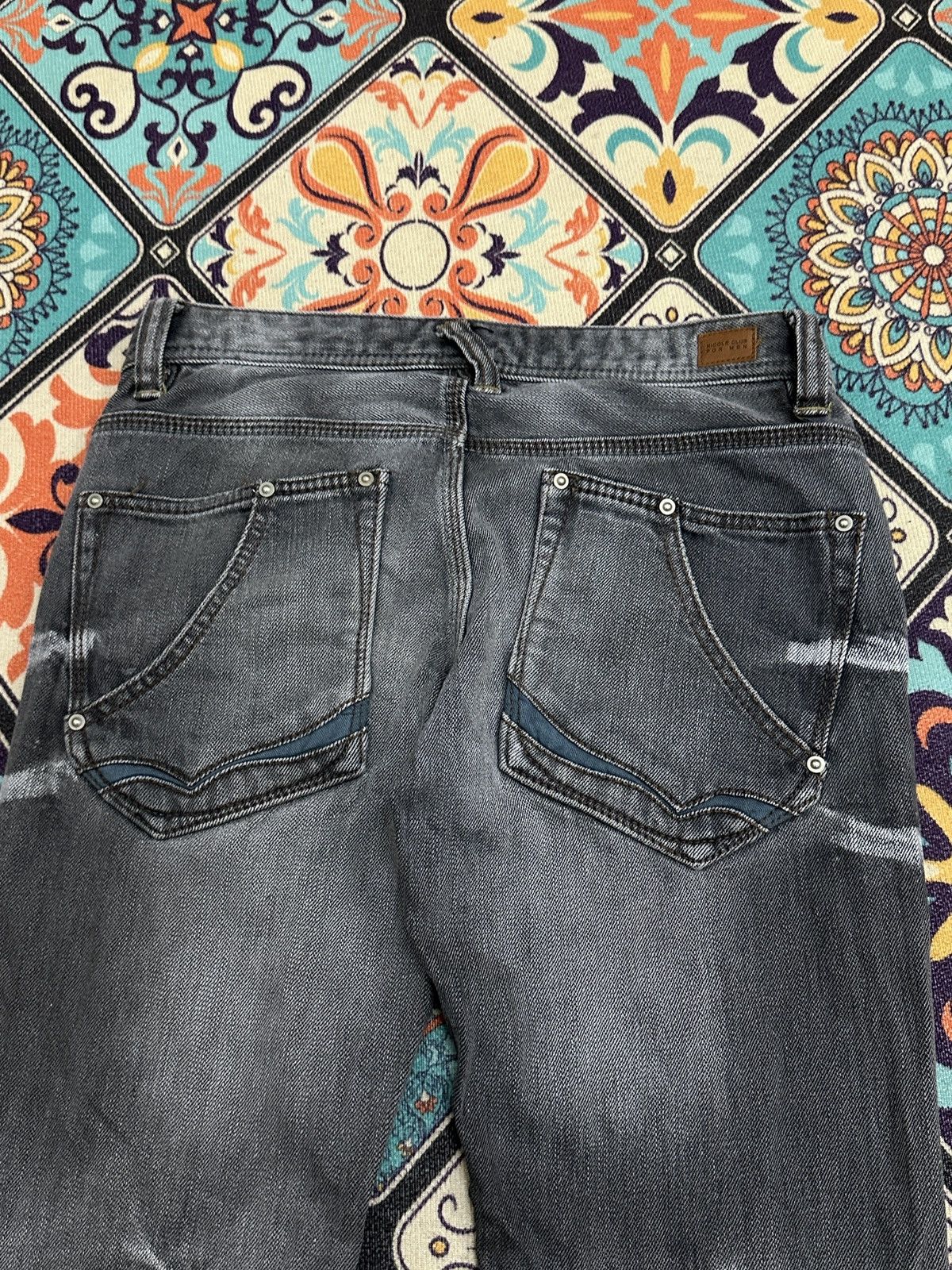 Nicole Club Nicole Club For Men Whiskers Flare Claw Mark Flare Jeans Size US 29 - 12 Thumbnail