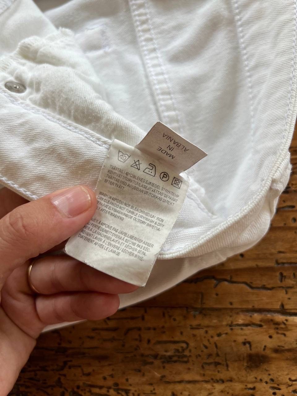 Acne Studios Acne Jeans Hep White 28/32 denim Size 28" / US 6 / IT 42 - 7 Thumbnail