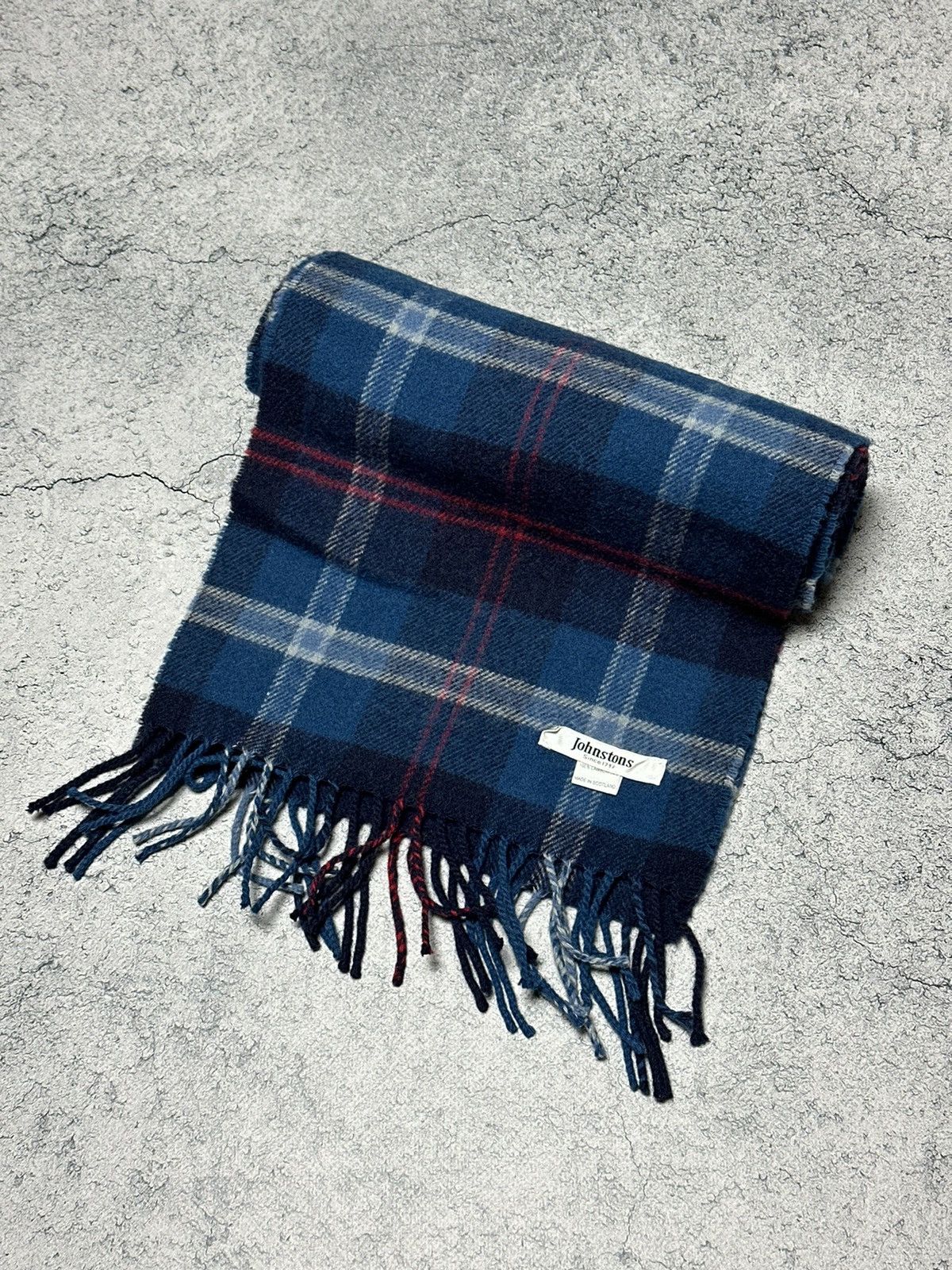 Johnstons Of Elgin Johnstons Of Elgin Lambswool Scotland Scarf Muffler Size ONE SIZE - 5 Thumbnail