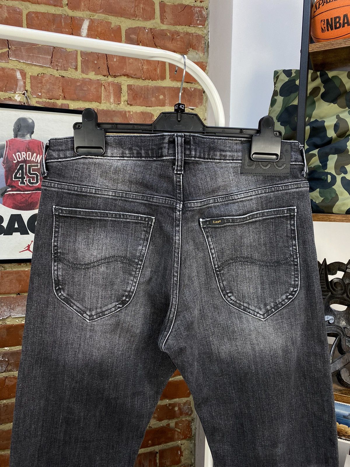 Lee × Vintage Lee Daren Zip Fly Gray Denim Jeans Size US 32 / EU 48 - 7 Thumbnail