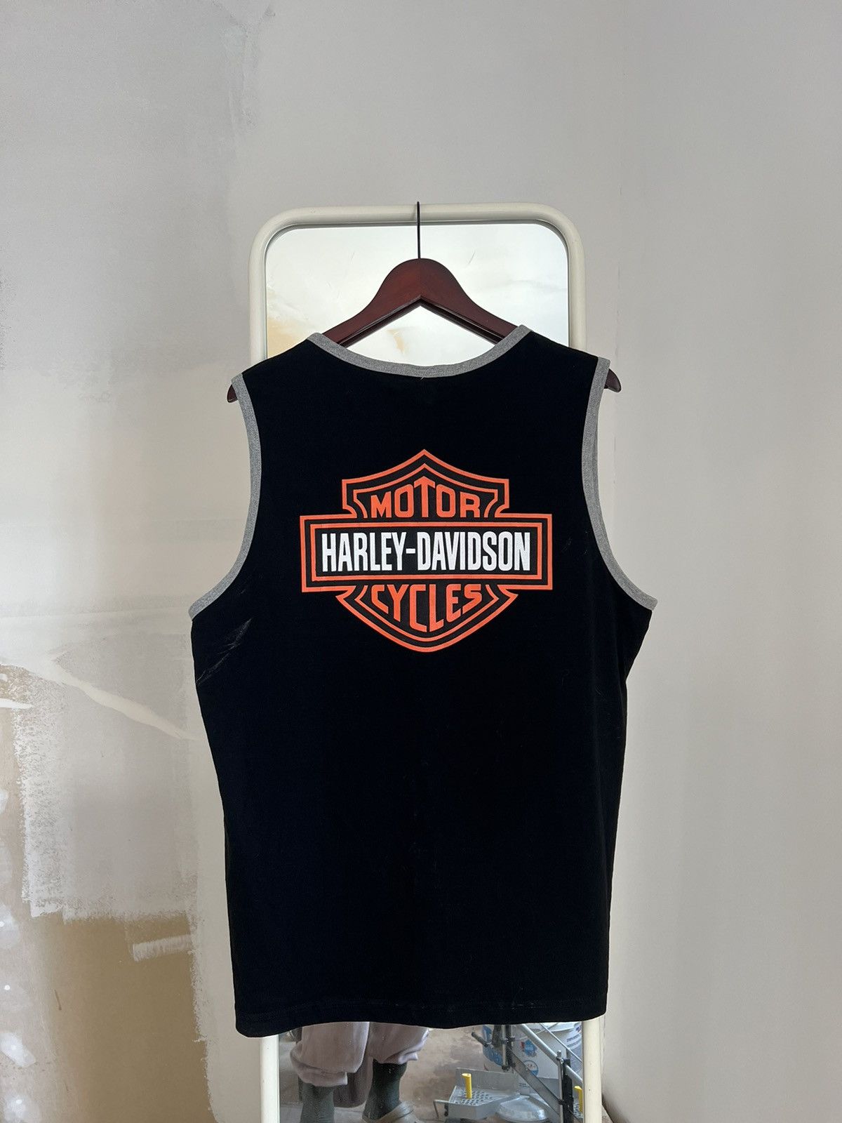 Vintage 3d Emblem Harley Davidson 90s Vintage Eagle Tank Tee USA y2k Size US XL / EU 56 / 4 - 2 Thumbnail