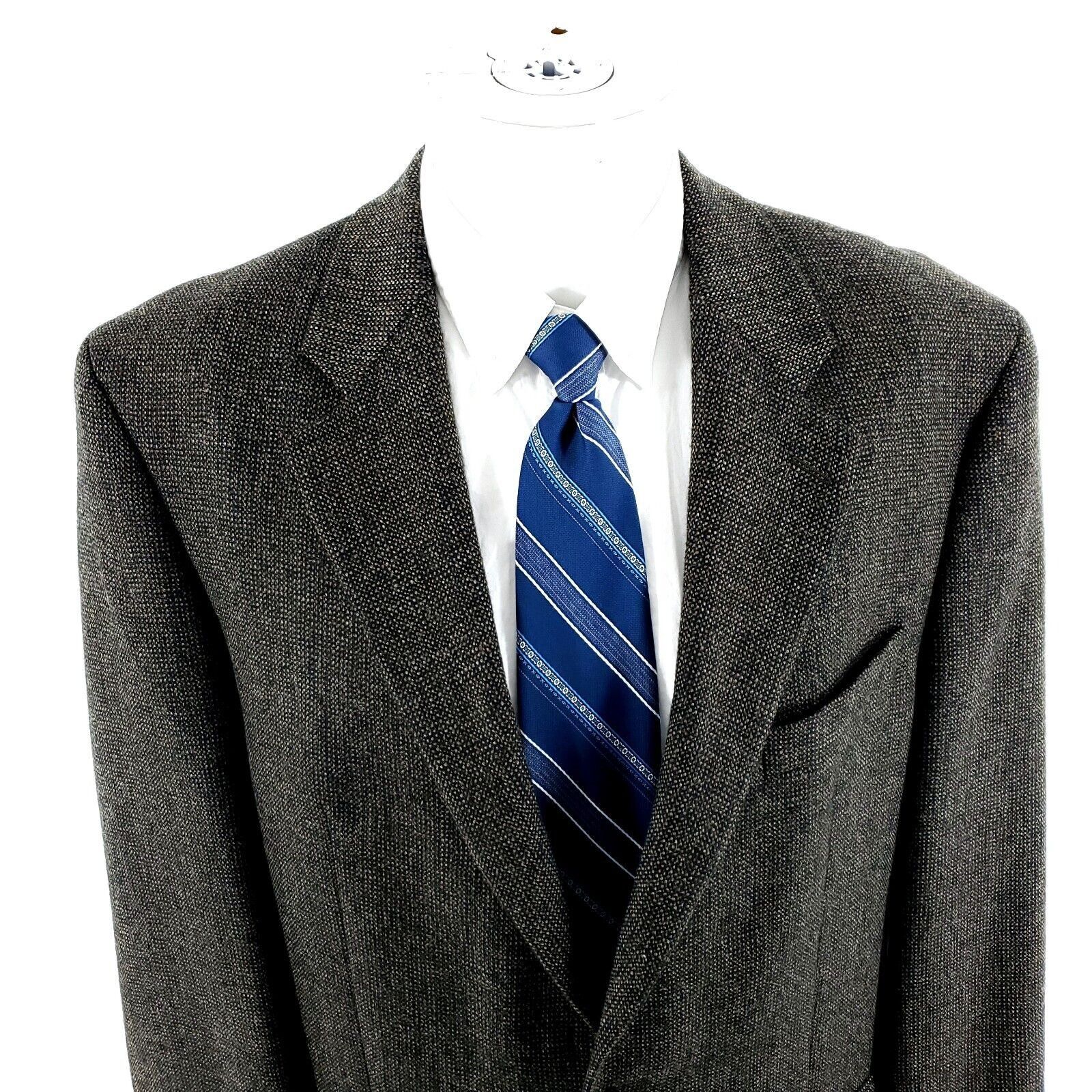 Chaps Ralph Lauren Chaps Ralph Lauren Tweed Wool Alpaca 2 Button Sport Coat 44L Size 44L - 1 Thumbnail