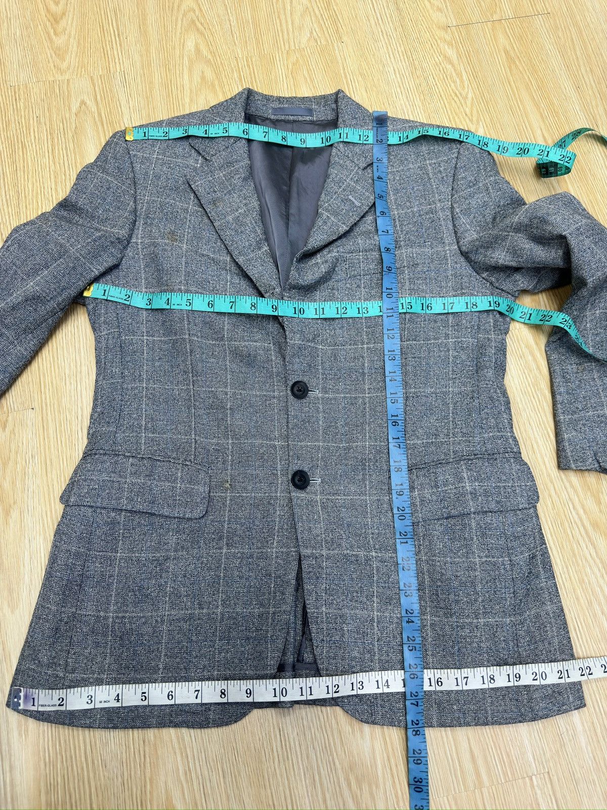 Burberry Burberry London Wool Single Breasted Blazer Jacket MJ116 Size 36S - 8 Thumbnail