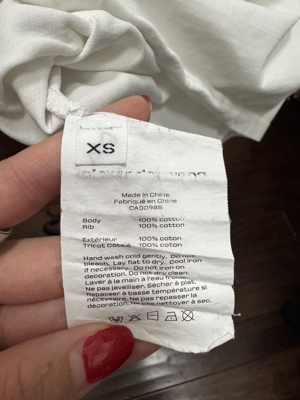 Alexander Wang Alexander Wang baby tee Size XS / US 0-2 / IT 36-38 - 4 Thumbnail