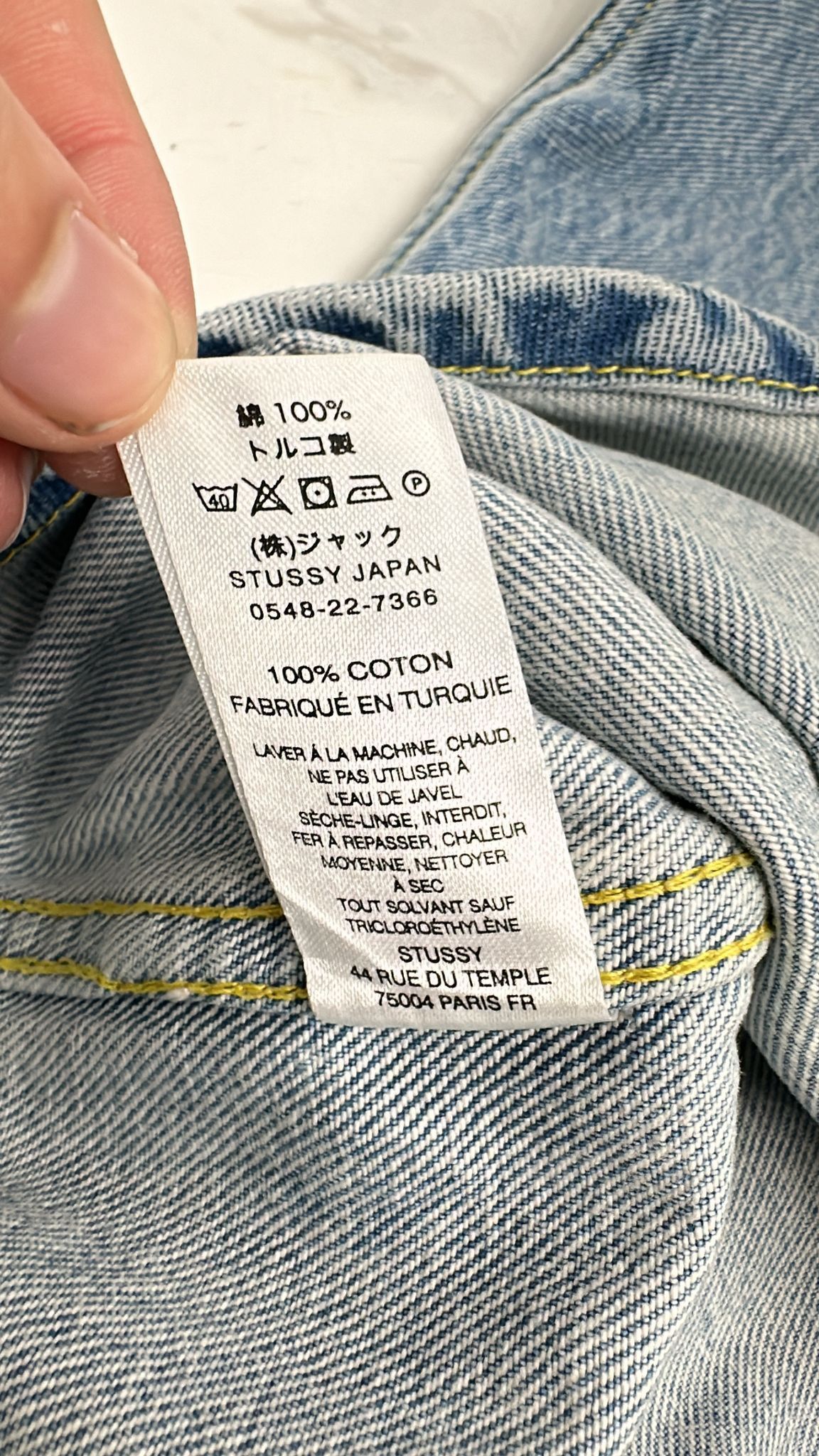 Stussy Stüssy FW22 Western Denim Shirt Blue Medium Size US M / EU 48-50 / 2 - 10 Thumbnail