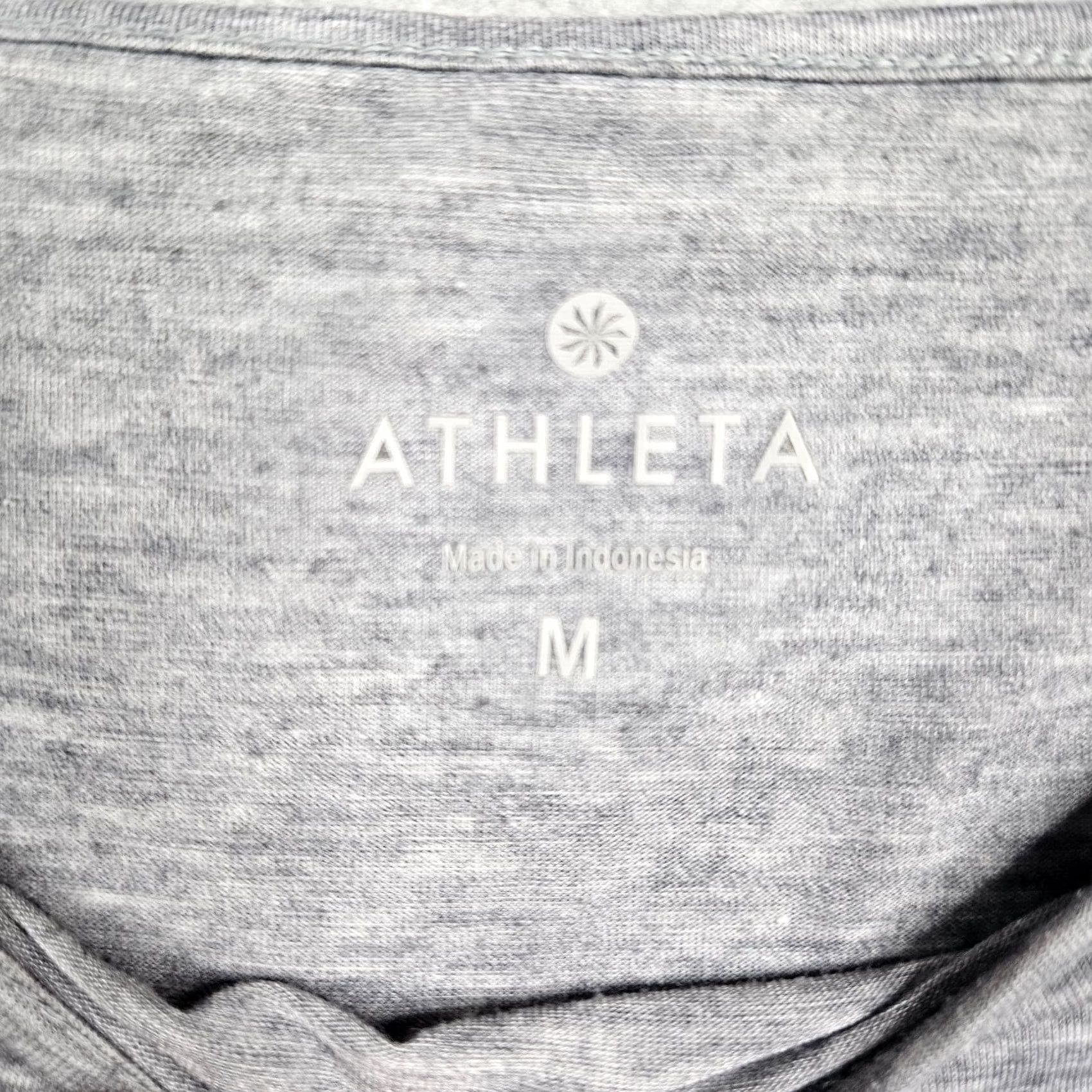 Athleta Athleta Tank Women's Gray Sleeveless Workout Size M Activewear Top Regular Pattern Solid Front Type Not apply Sleeveless Adult Women Size M / US 6-8 / IT 42-44 - 8 Thumbnail