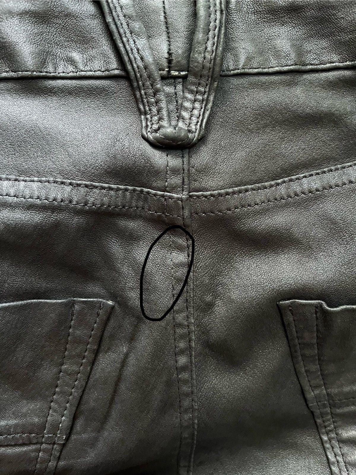 Hollywood Trading Company Experimental craftmanship vera pelle artisan #F4 Size US 28 / EU 44 - 14 Thumbnail