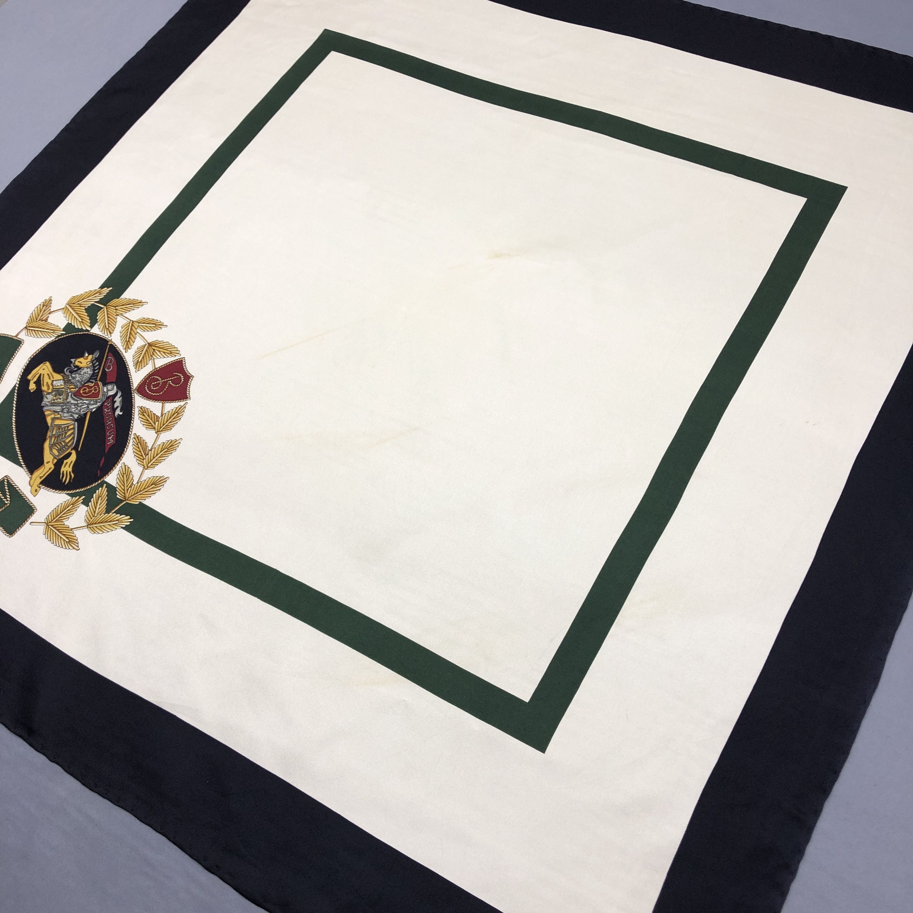 Burberry × Vintage Vintage Burberry SILK Scarf Twill Stole Wraps Scarves Size ONE SIZE - 5 Thumbnail