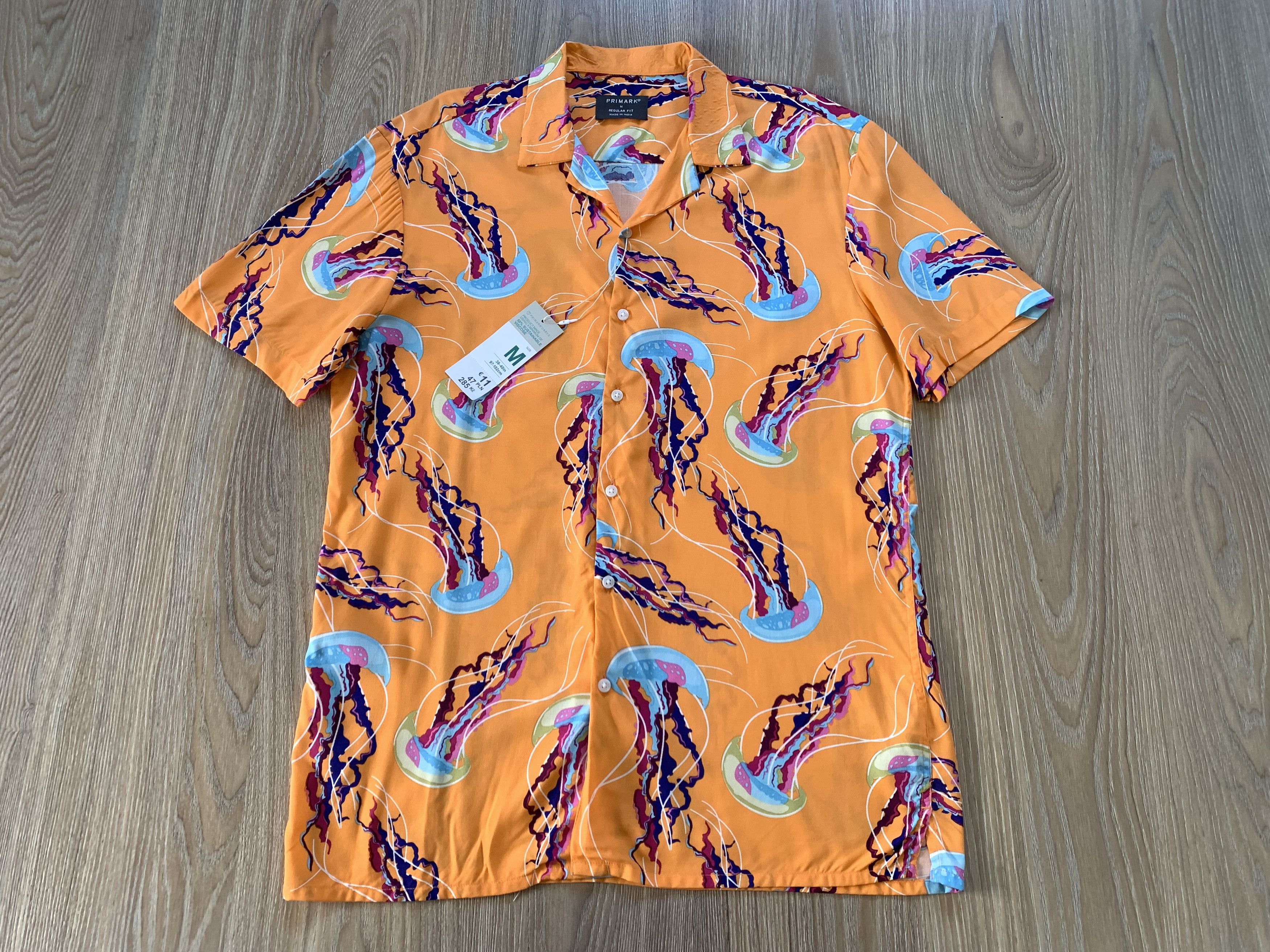 Primark Primark Relaxed Fit Printed Hawaiian Shirt Size US M / EU 48-50 / 2 - 2 Thumbnail