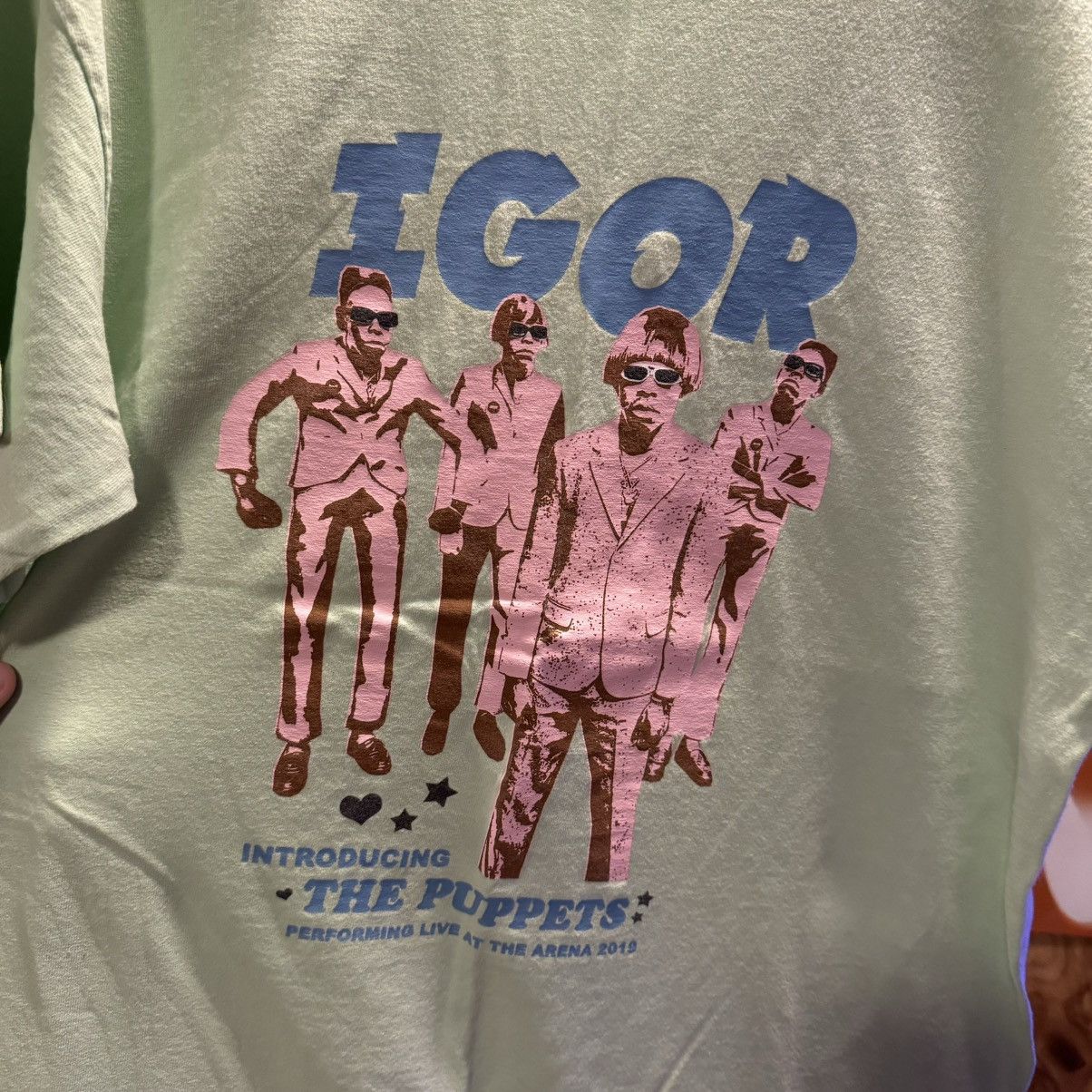 Golf Wang RARE Green Igor Meet the Puppets Shirt Size US L / EU 52-54 / 3 - 2 Thumbnail