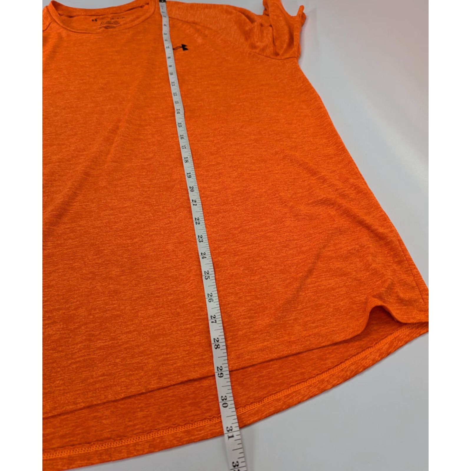 Under Armour VINTAGE Under Armour Shirt Men's LT Orange Tech 2.0 Athletic T-Shirt Tee Active 1326413 Size US L / EU 52-54 / 3 - 3 Thumbnail