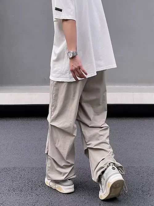 Japanese Brand Kokubu x Ayase Gray High Street Vintage Loose Casual Pants Size US 29 - 2 Thumbnail