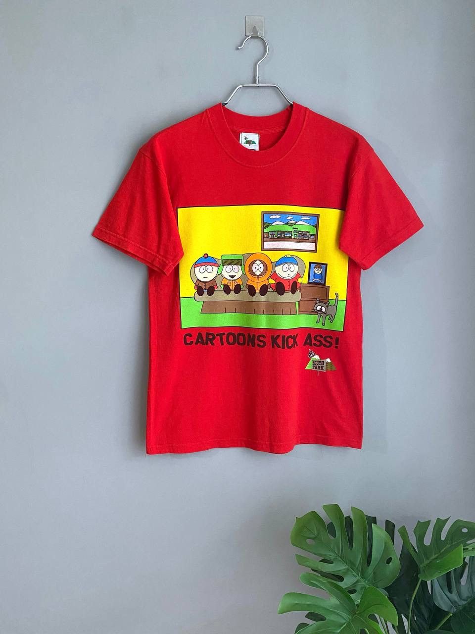 Vintage Vintage Screen Stars 90s South Park Cartoon T-Shirt, Size S Size US S / EU 44-46 / 1 - 1 Thumbnail