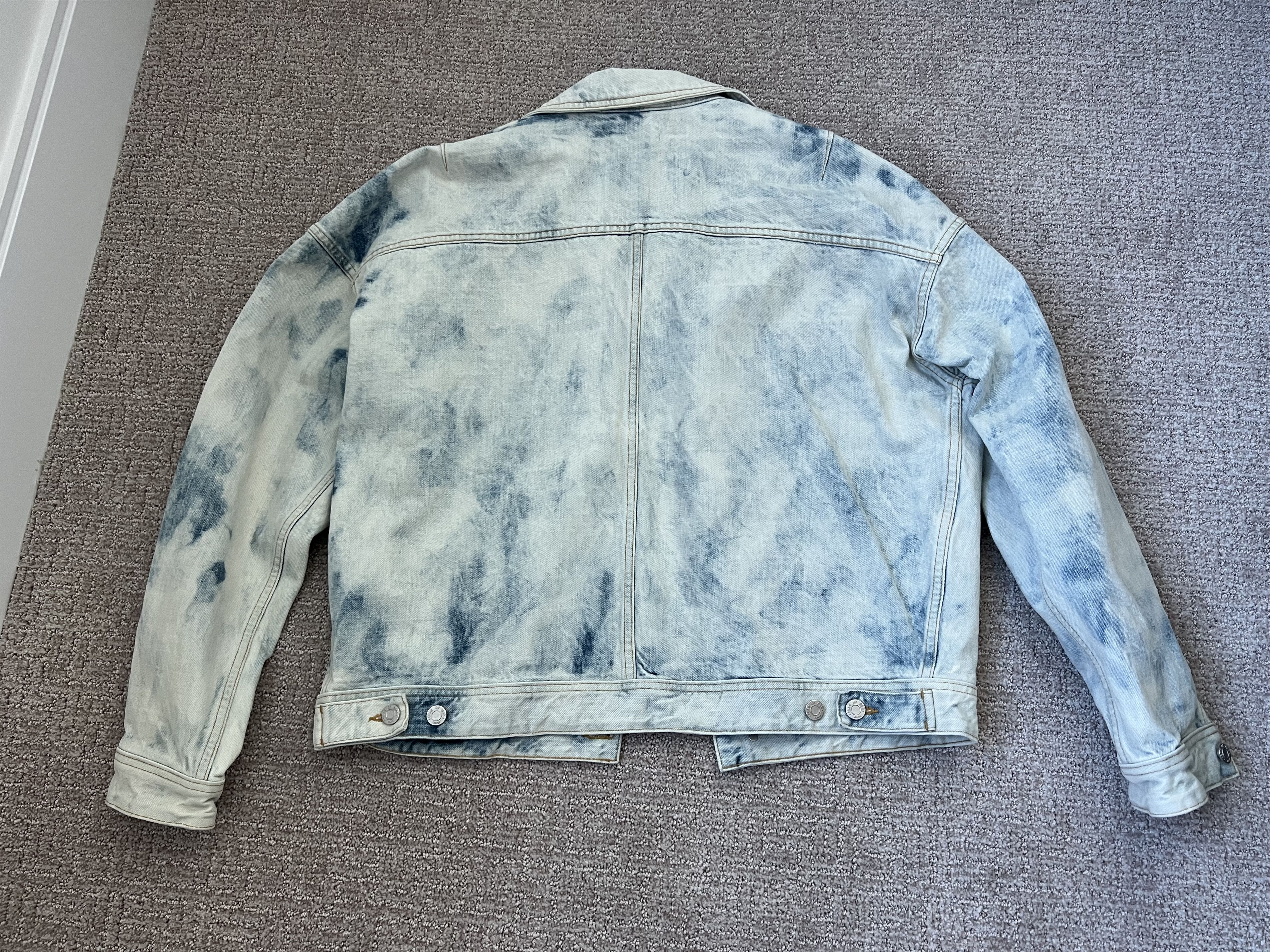 Fear of God Fear of God Distressed Denim Jacket Medium Made in USA Size US M / EU 48-50 / 2 - 6 Thumbnail