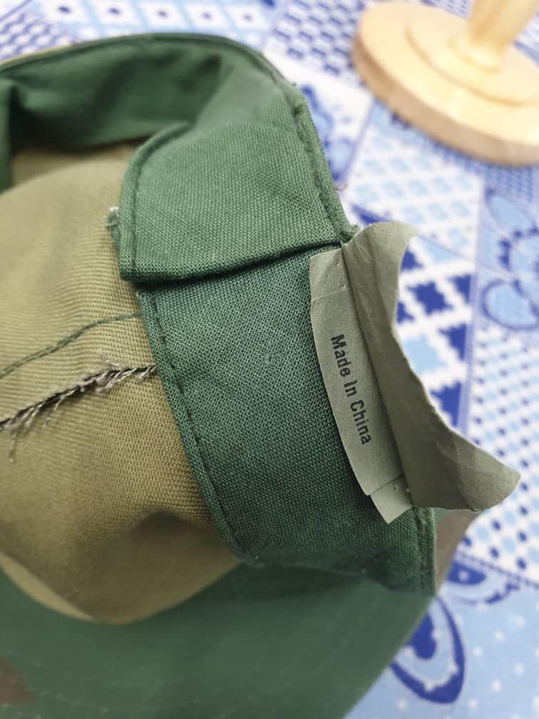 Japanese Brand Military camouflage cap Size ONE SIZE - 3 Thumbnail