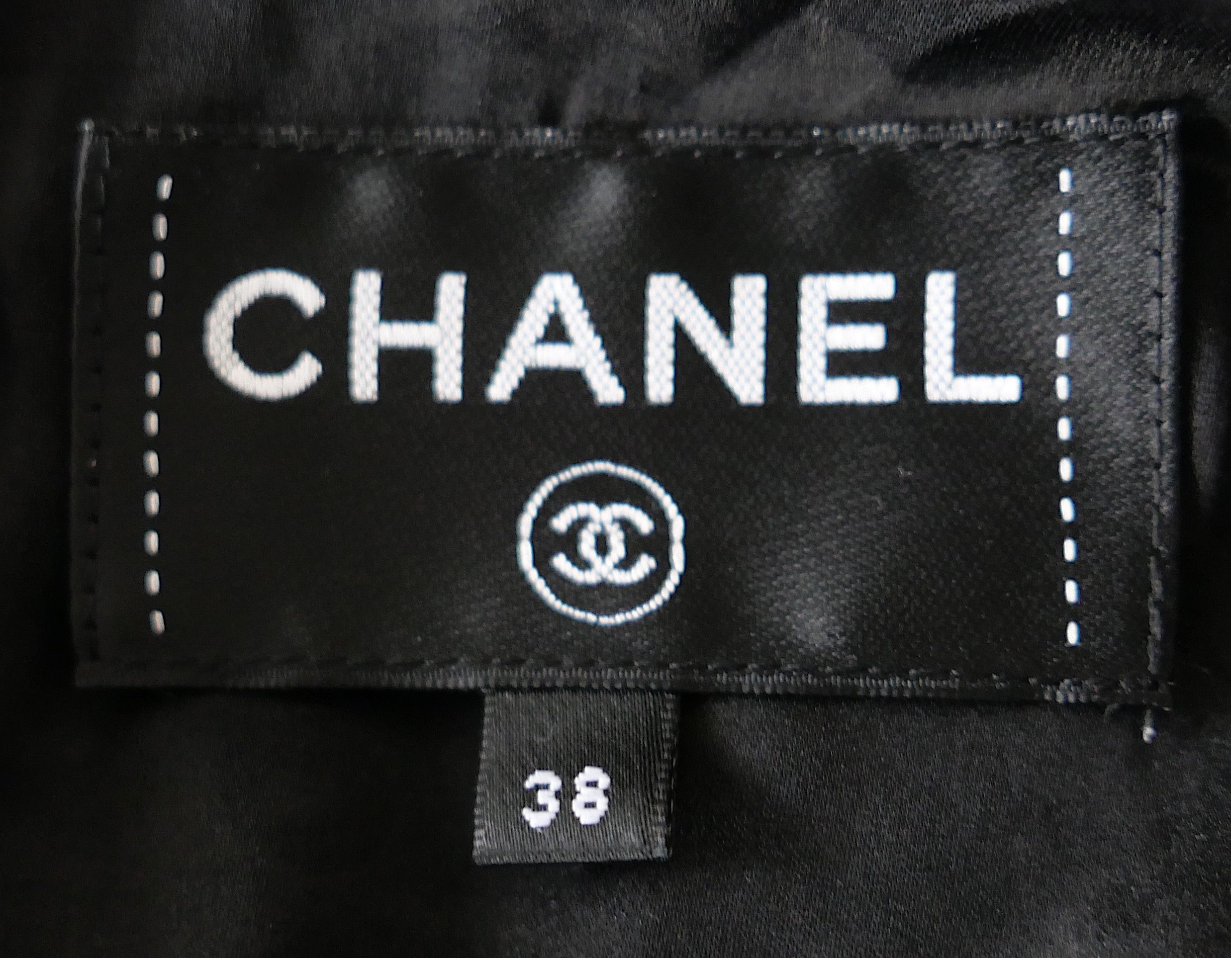 Chanel Chanel 22P 2022 Camellia Print Silk Mini Dress Size S / US 4 / IT 40 - 9 Thumbnail
