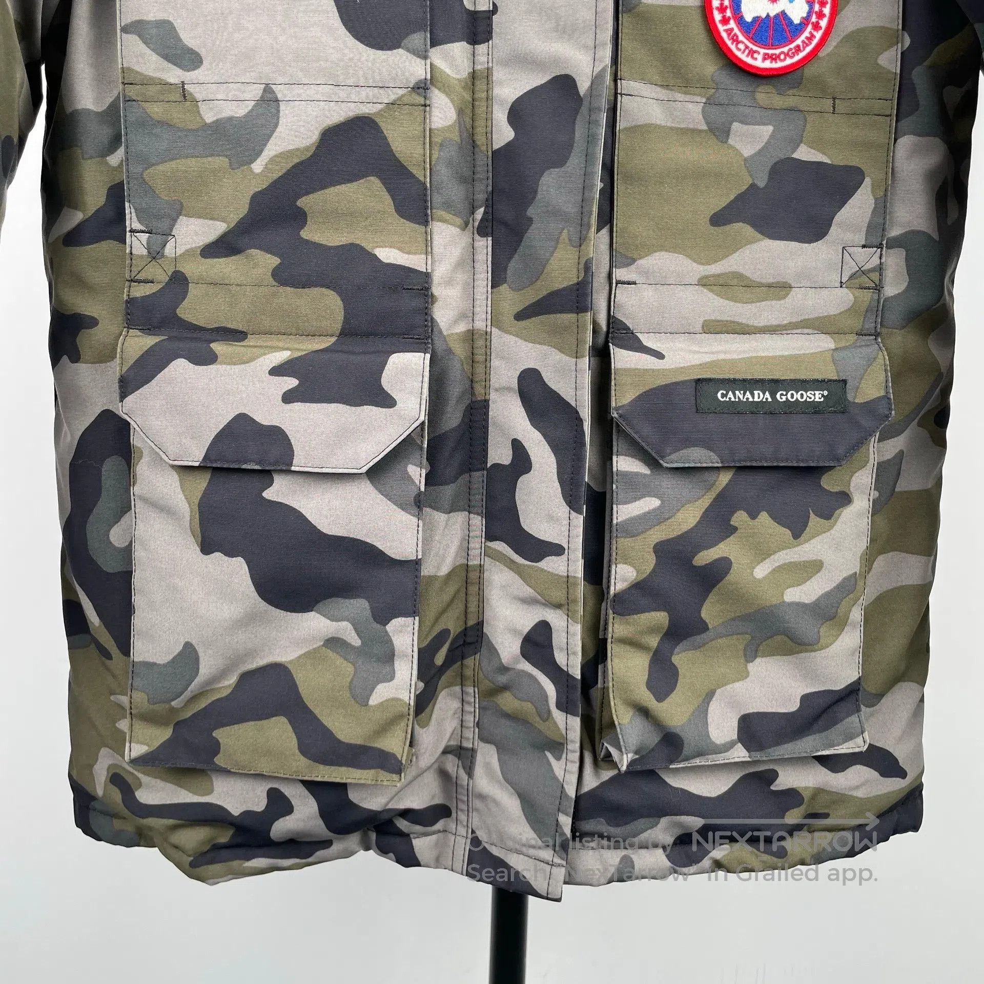 Canada Goose Canada Goose Camouflage snow mountain hooded multi-pocket Size US XS / EU 42 / 0 - 4 Thumbnail