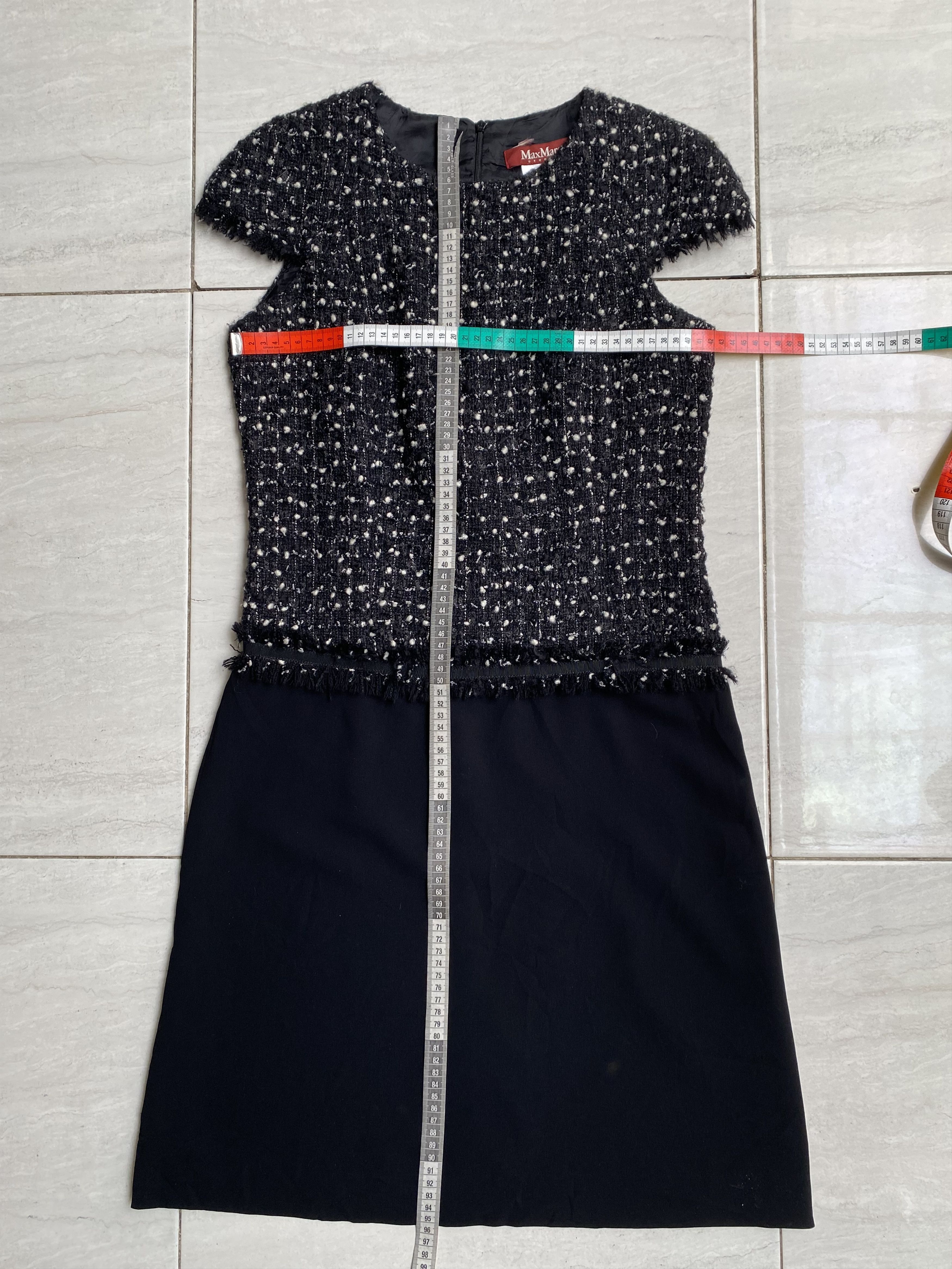 Max Mara MAX MARA Studio Chanel Knit Midi Dress Size XS / US 0-2 / IT 36-38 - 12 Thumbnail