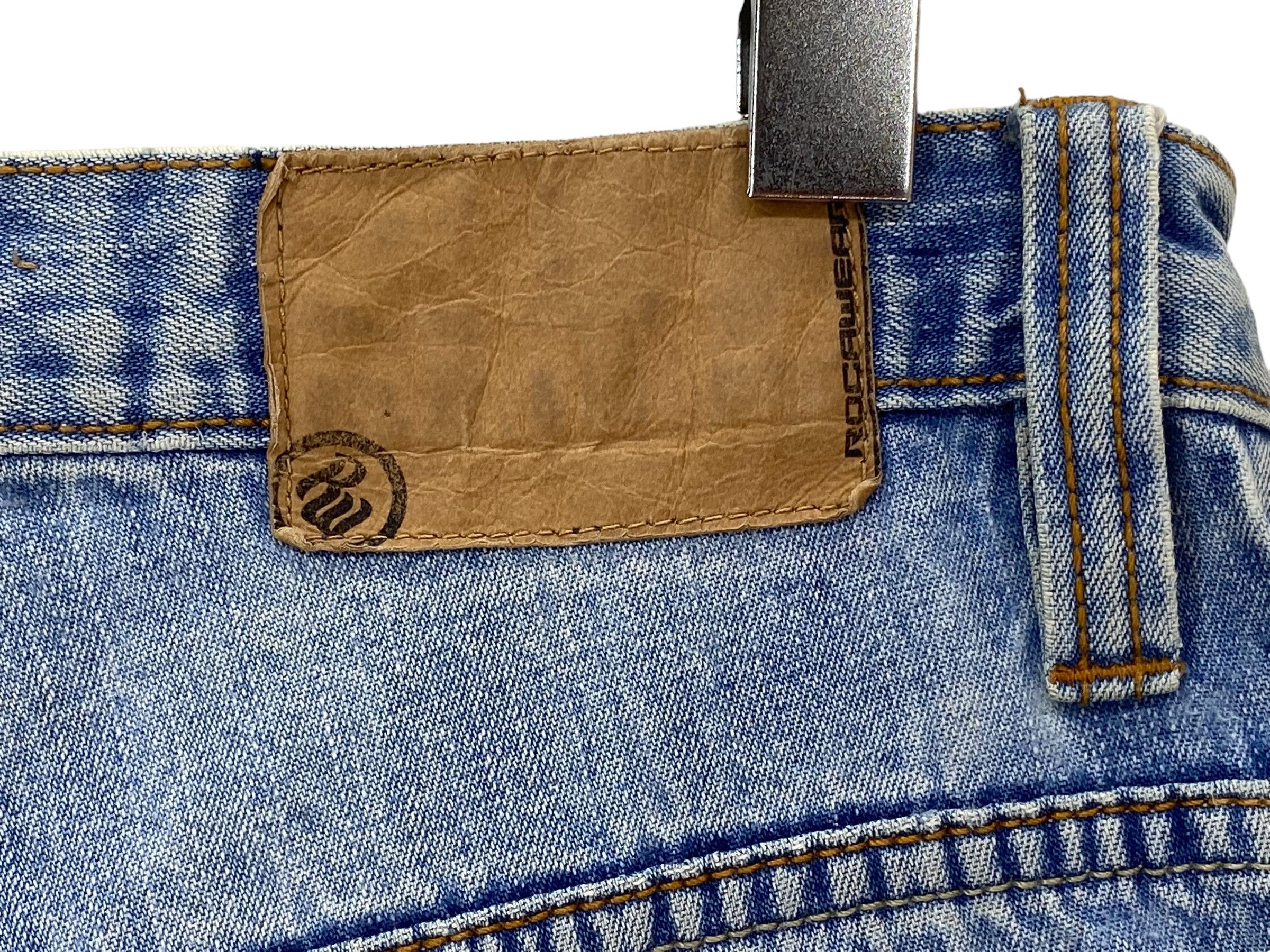 Rocawear Rocawear Carpenter Jeans Hip Hop Jay Z Medium Wash Men Jeans Size US 32 / EU 48 - 7 Thumbnail