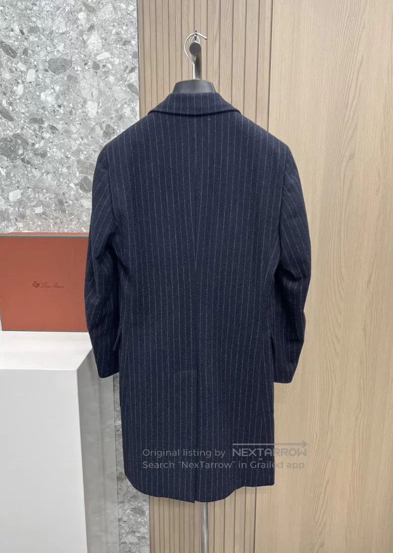 Hermes Hermes Italian striped wool coat, 100% premium wool Size US S / EU 44-46 / 1 - 6 Thumbnail