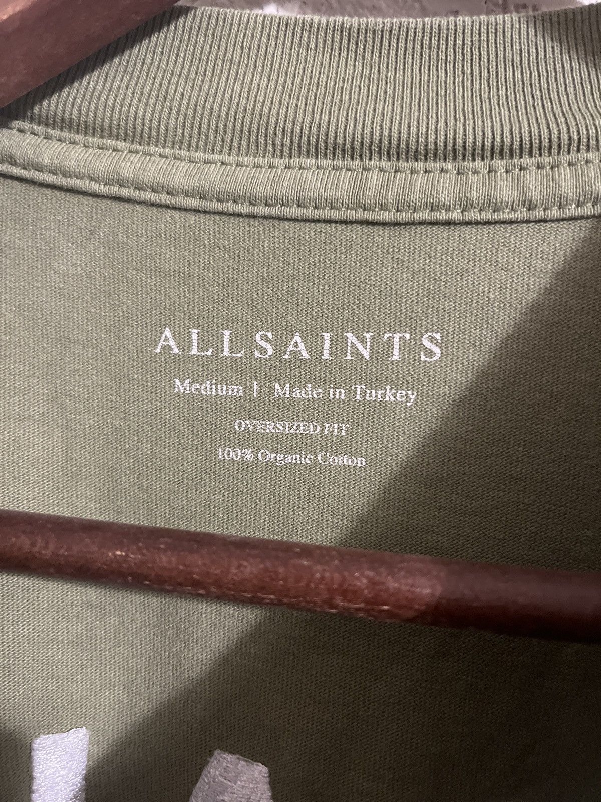Allsaints All Saints Green tee Size US M / EU 48-50 / 2 - 3 Thumbnail