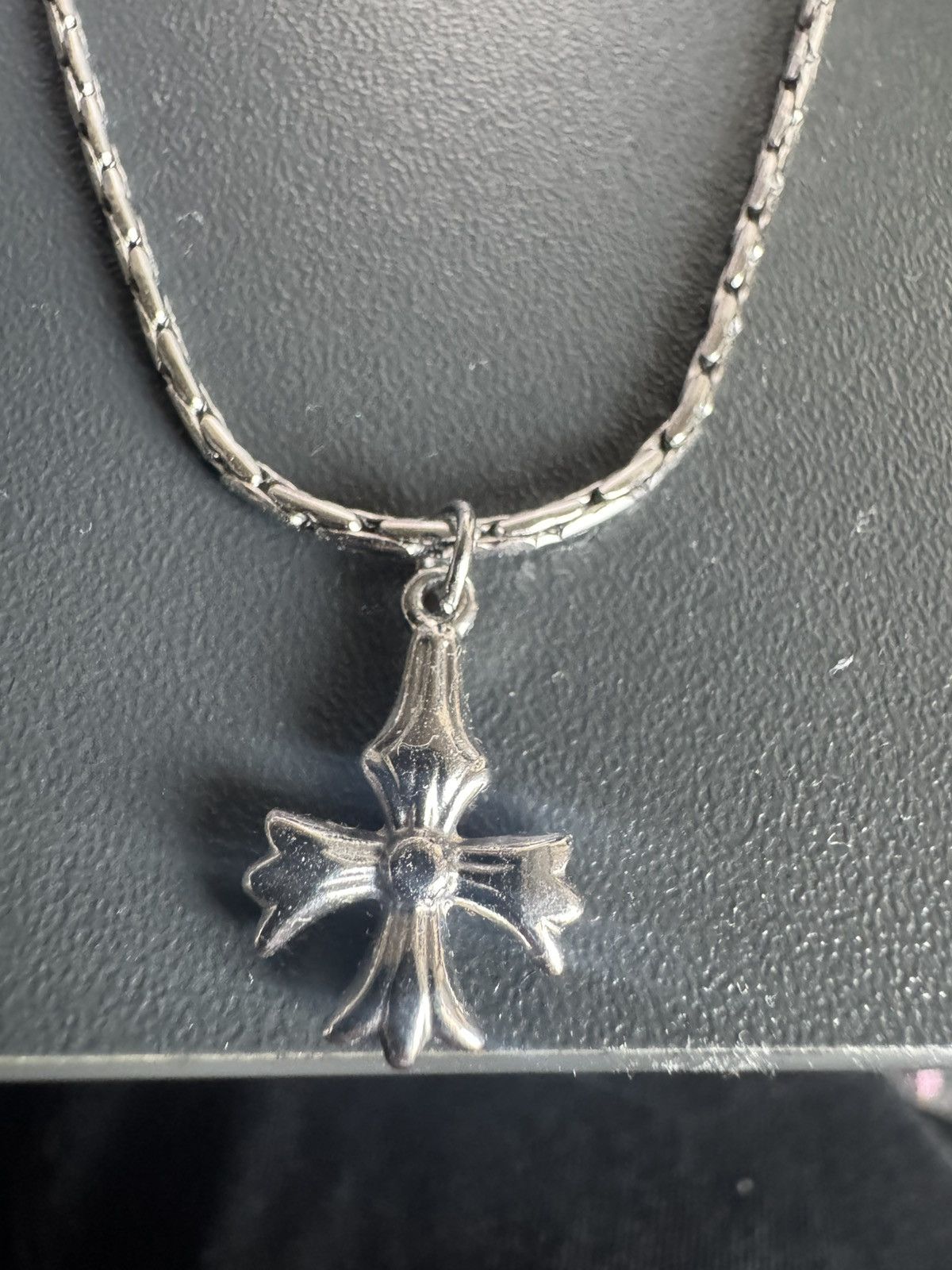 Other Chrome Hearts Style Cross Necklace - Gothic Silver Chain Size ONE SIZE - 3 Thumbnail