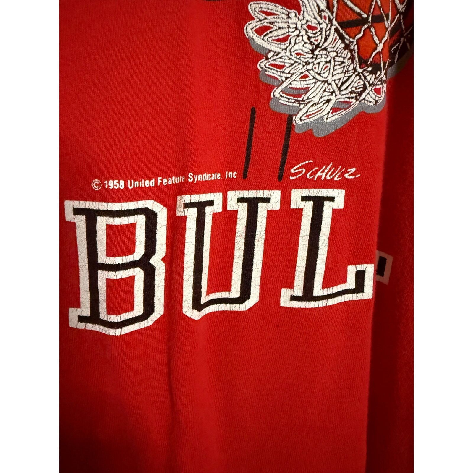 Other Vintage Chicago Bulls Snoopy Tee Size US L / EU 52-54 / 3 - 3 Thumbnail