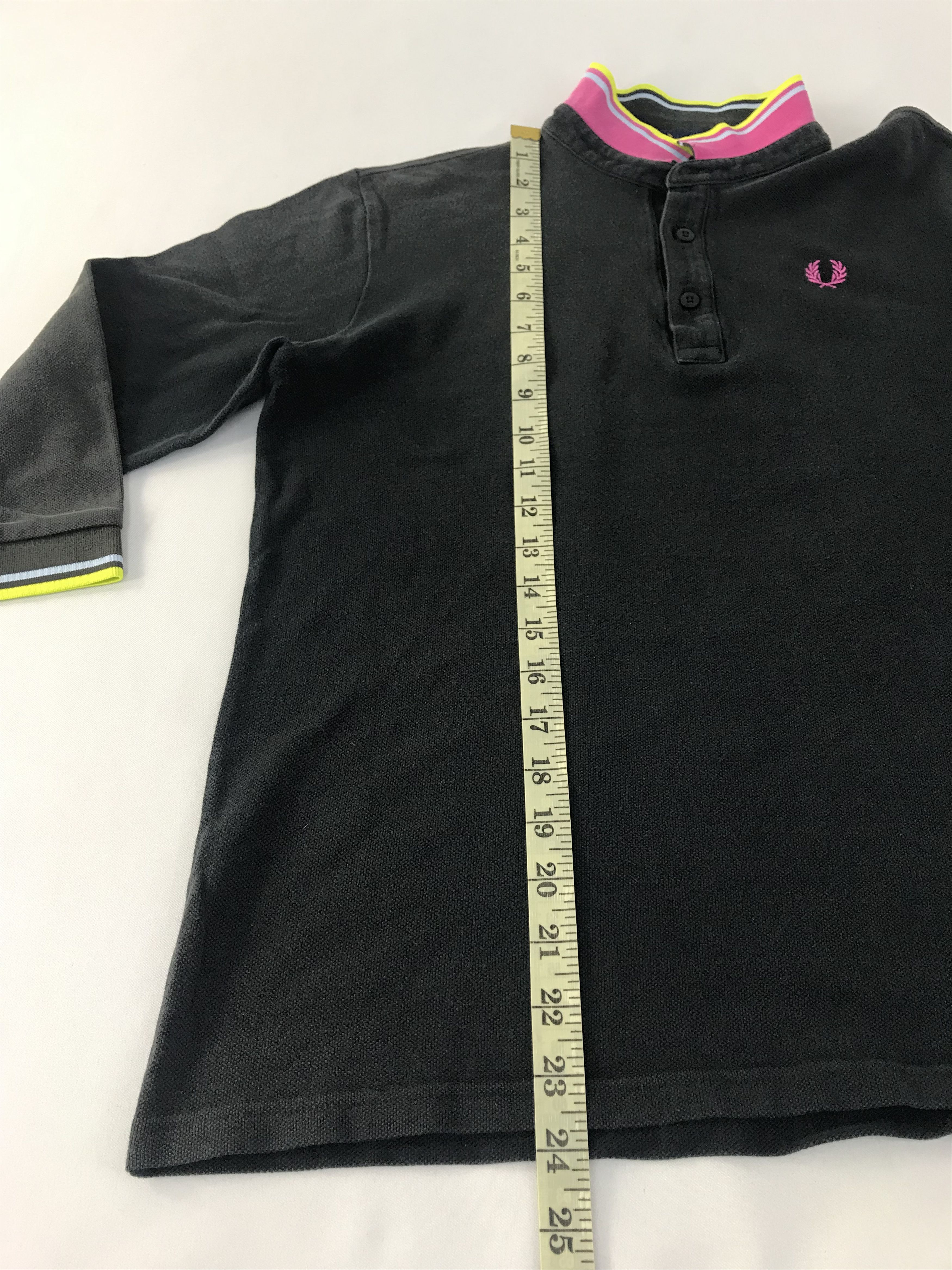 Fred Perry Vintage Fred Perry Emboidery Logo 3 Quater Sleeve Polo Tee Size M / US 6-8 / IT 42-44 - 9 Thumbnail