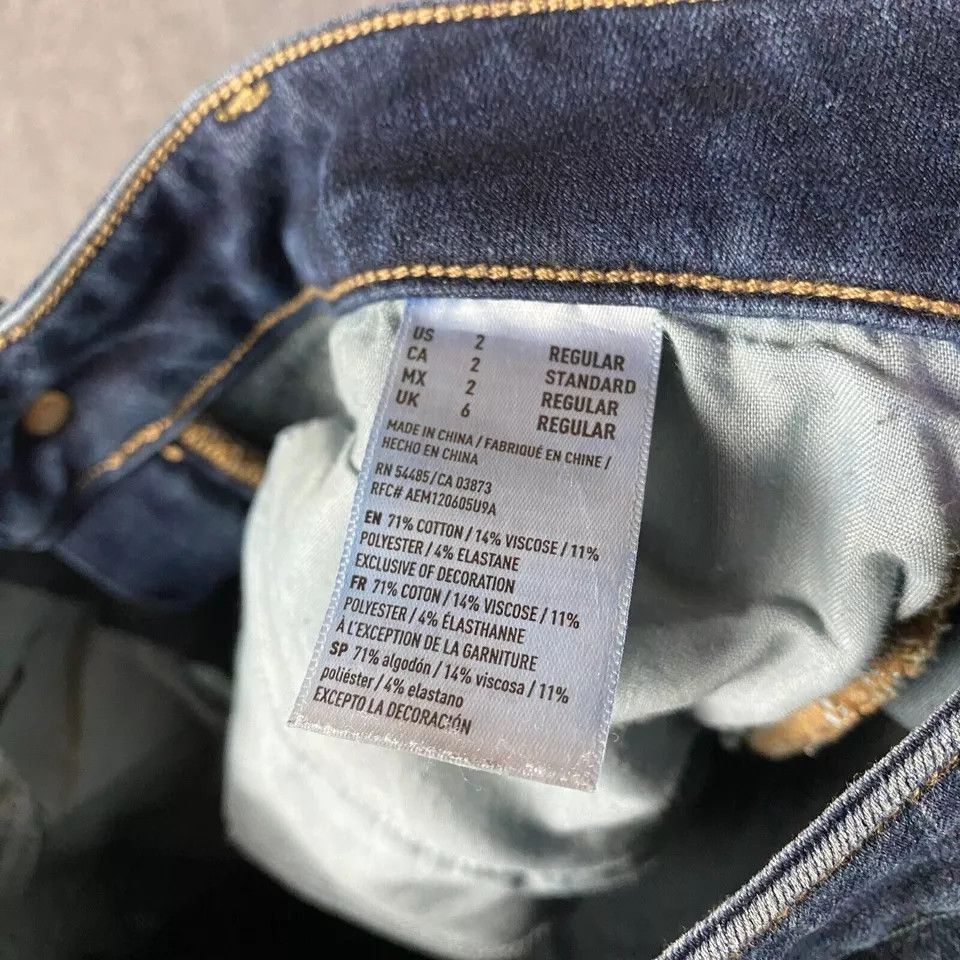 American Eagle Outfitters American Eagle Jeans Women's Size 2 Regular Jegging Denim Size 26" / US 2 / IT 38 - 9 Thumbnail