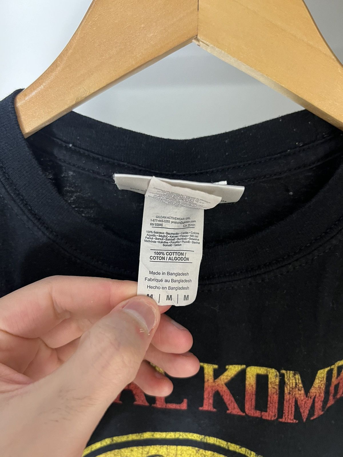 Cartoon Network VINTAGE MORTAL KOMBAT GAME T-SHIRT MOVIE FIGHT RETRO Y2K 90s Size US M / EU 48-50 / 2 - 11 Thumbnail