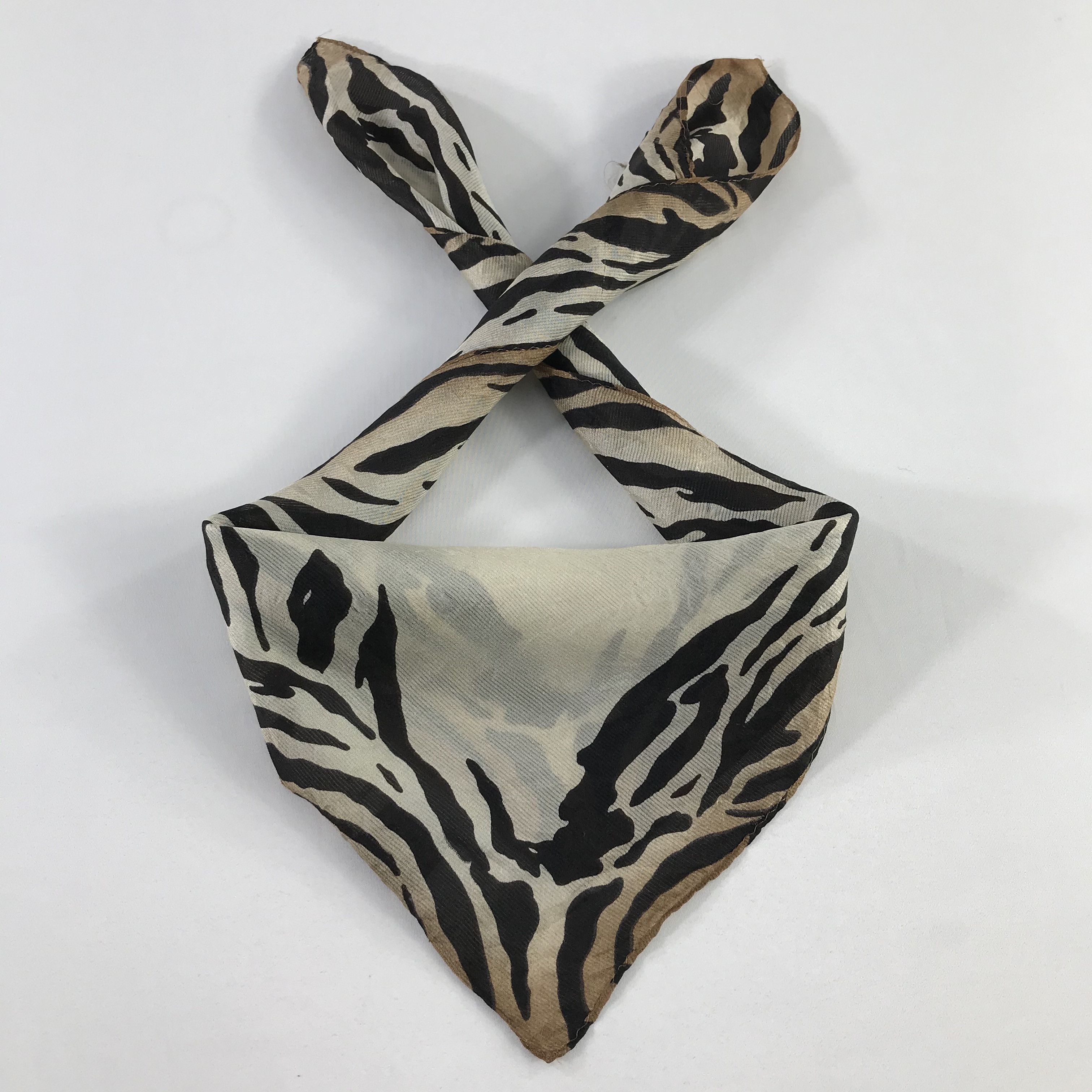 Krizia Uomo × Vintage Krizia Uomo Bandana / Handkerchief / Neckerchief - S898 Size ONE SIZE - 5 Thumbnail