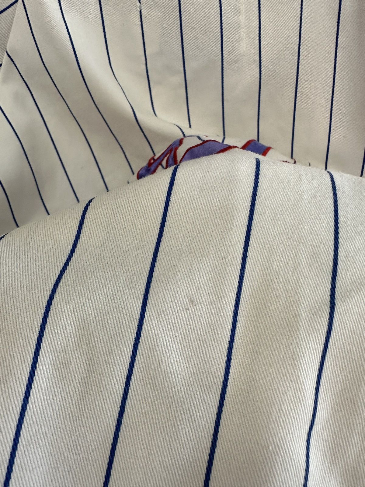 MLB × Vintage Vintage 80s Starter Pinstripe Los Angeles Dodgers Jersey Size US L / EU 52-54 / 3 - 14 Thumbnail