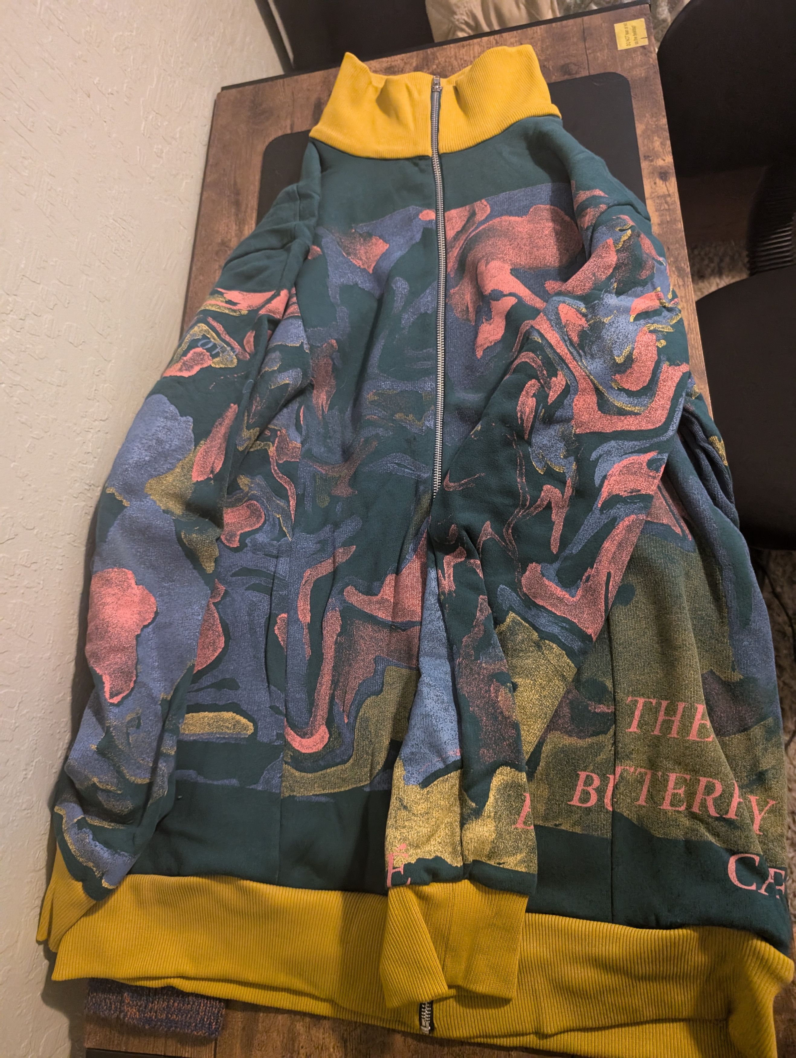 Bethany Williams Butterfly Cafe Graphic Zip-up Jacket Size US M / EU 48-50 / 2 - 4 Thumbnail