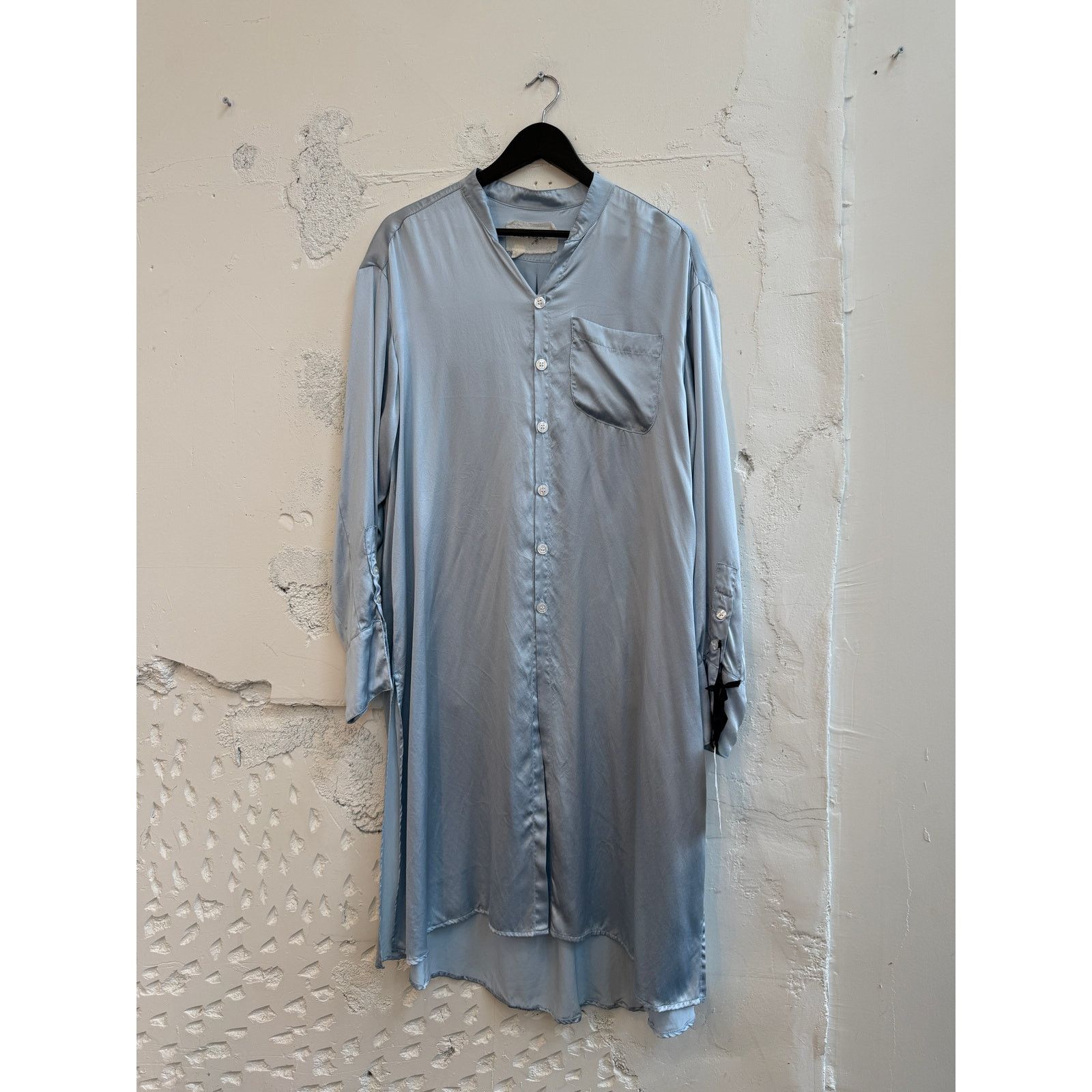 Greg Lauren Greg Lauren SAMPLE Silk Christian Long Studio Shirt Size US L / EU 52-54 / 3 - 1 Thumbnail