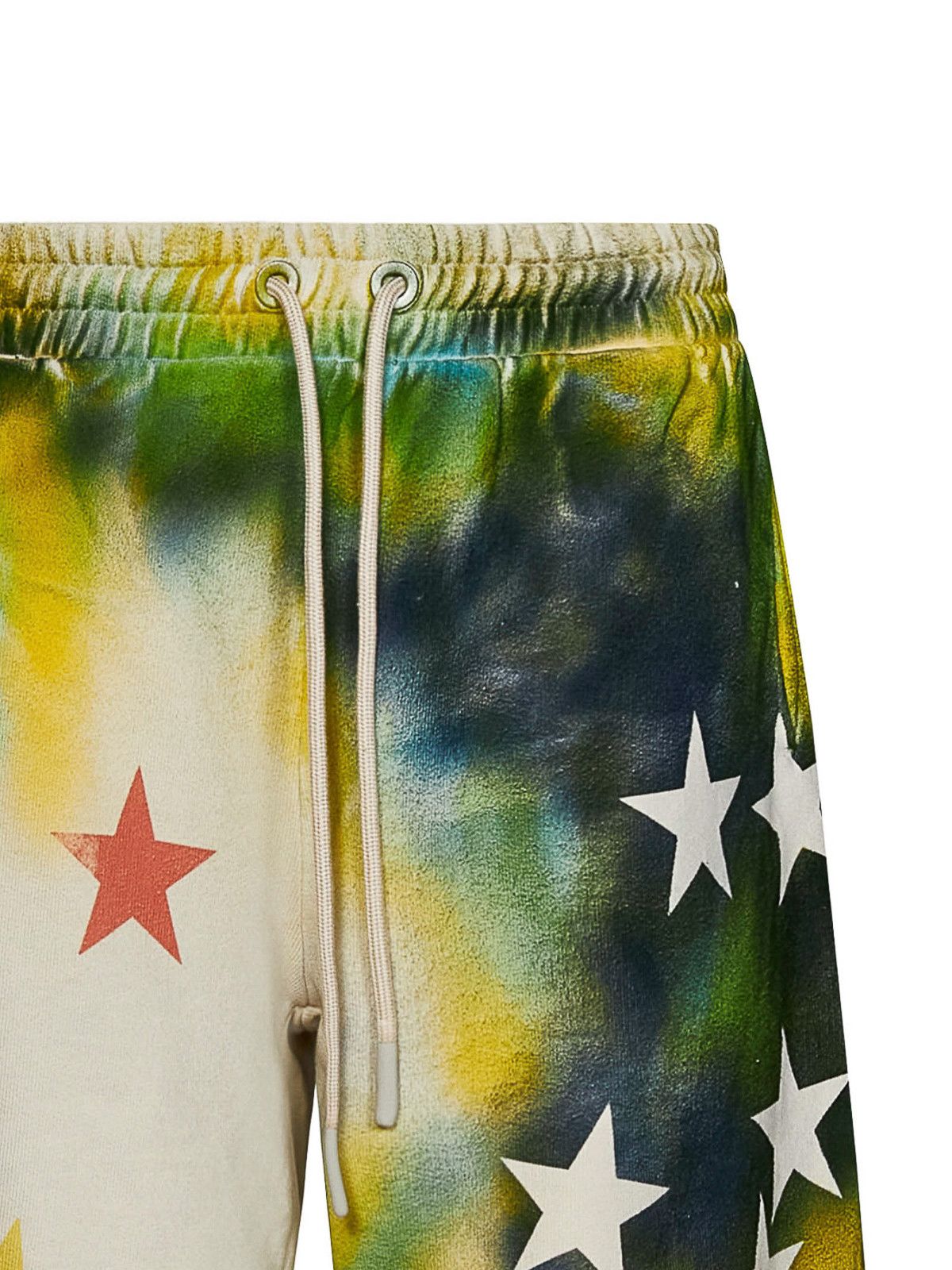 Palm Angels o1gr1nt0425 Sprayed Stars Vint Sweatshorts in Multicolor Size US 32 / EU 48 - 3 Thumbnail