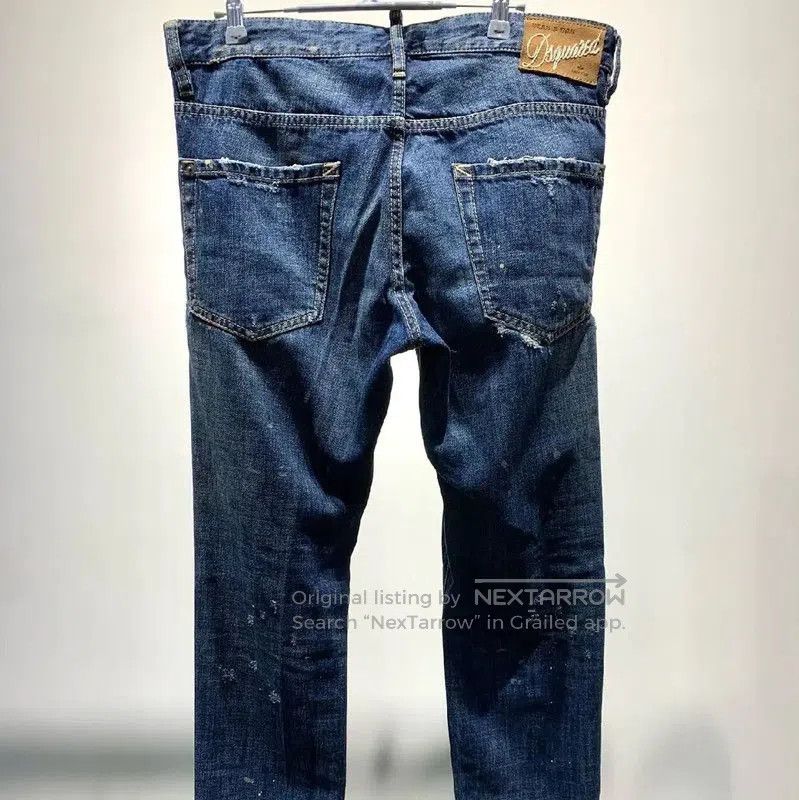 Dsquared2 DSQUARED2 Blue Denim Casual Pants for Men . Size US 34 / EU 50 - 2 Thumbnail