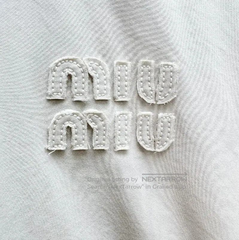 Miu Miu Miu Miu Fall Spring Beige Women's Jacket . Size XL / US 12-14 / IT 48-50 - 2 Thumbnail