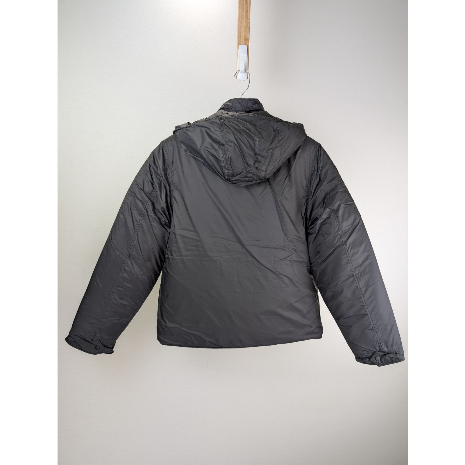 Officine Generale o1rshd1 Shell Hooded Jacket in Black Size US M / EU 48-50 / 2 - 17 Thumbnail