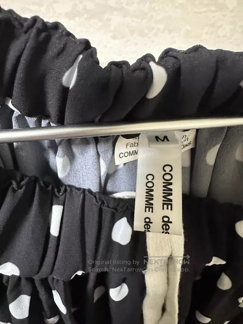 Comme des Garcons Comme Des Garcons size M Polka Dot Skirt Size 23" - 2 Thumbnail