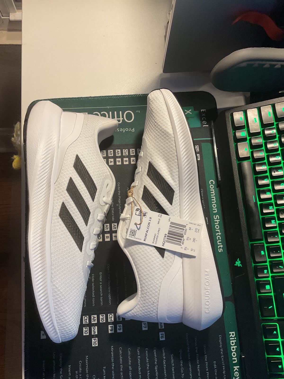 Adidas Brand New Adidas RunFalcon 3.0 Running shoe Size US 11 / EU 44 - 2 Thumbnail