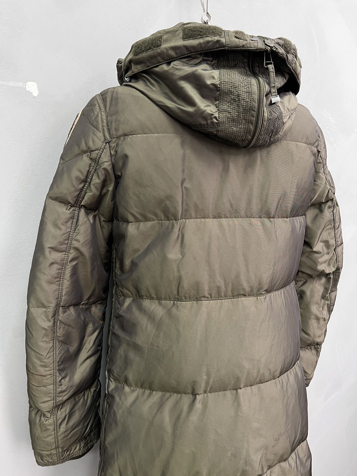 Parajumpers Puffer Long Jacket Green Down Jacket