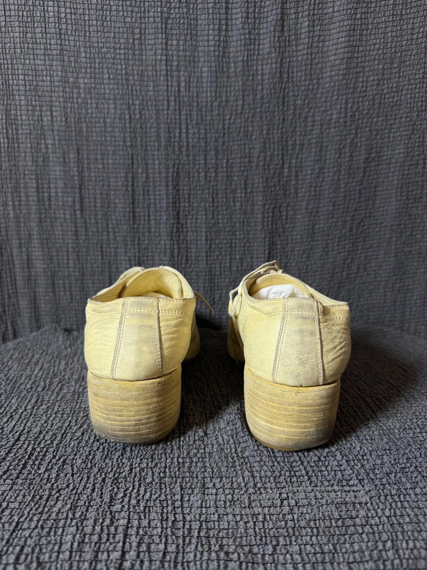 Guidi Guidi 792z Beige Leather Derby Shoes. Size US 6 / EU 39 - 6 Thumbnail