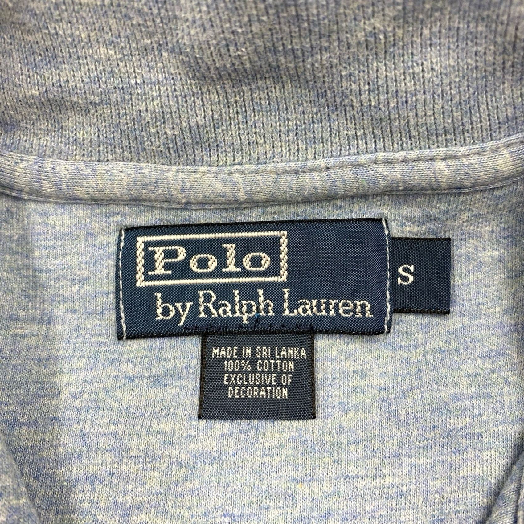 Polo Ralph Lauren VINTAGE Polo Ralph Lauren Sweater Adult S Blue 1/4 Zip Pullover Logo Y2K Mens Size US S / EU 44-46 / 1 - 4 Thumbnail