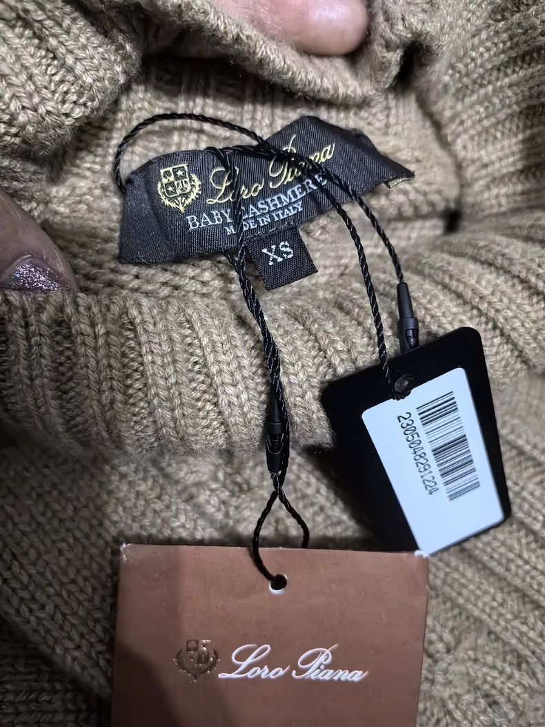 Loro Piana LORO PIANA Classic Little Goat Cashmere sweater Size XS / US 0-2 / IT 36-38 - 6 Thumbnail